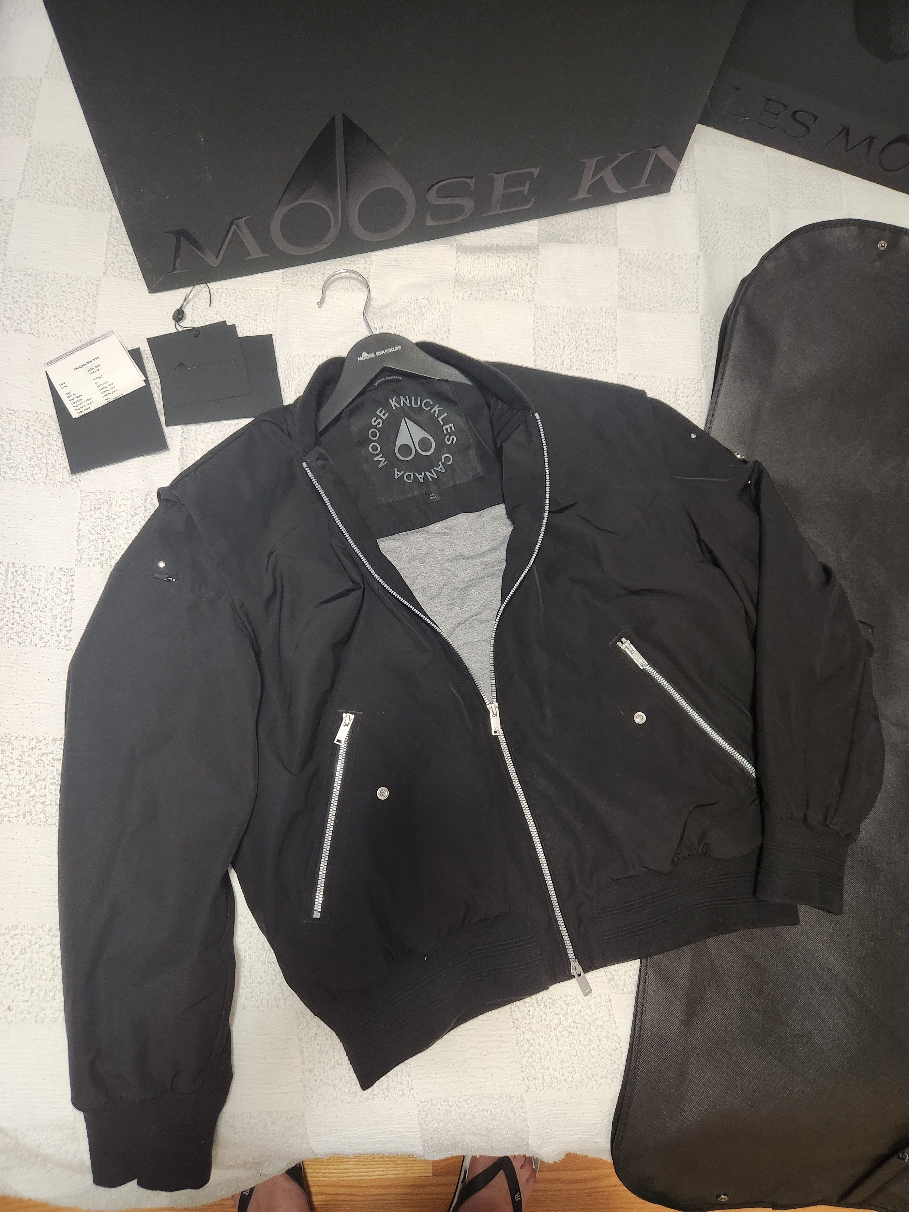 Moose Knuckles Moose Knuckles Bomber Jacket - Men's Med (US) Size US M / EU 48-50 / 2 - 1 Thumbnail