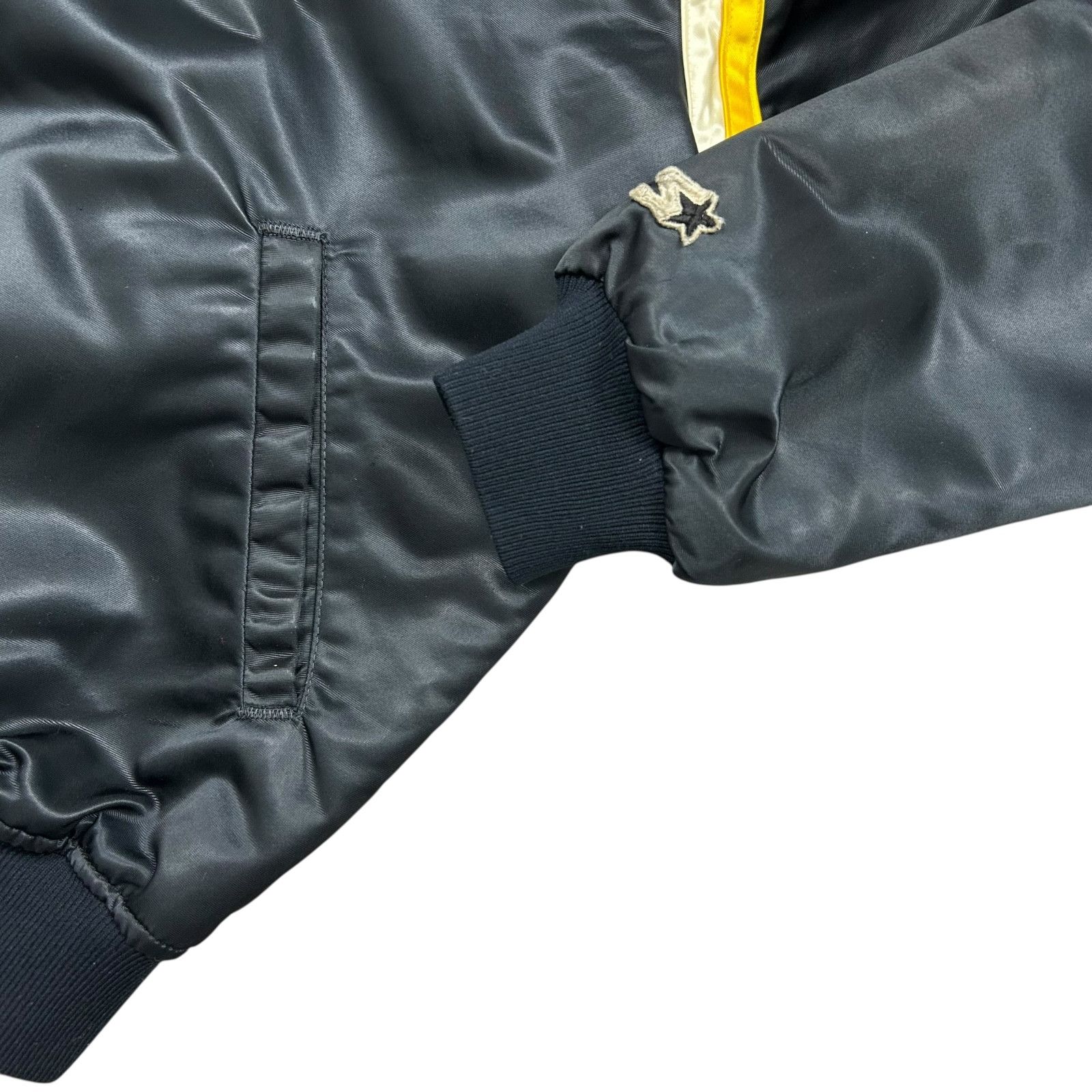 NBA VTG 90s LOS ANGELES LAKERS STARTER SATIN JACKET BOMBER Size US L / EU 52-54 / 3 - 4 Thumbnail