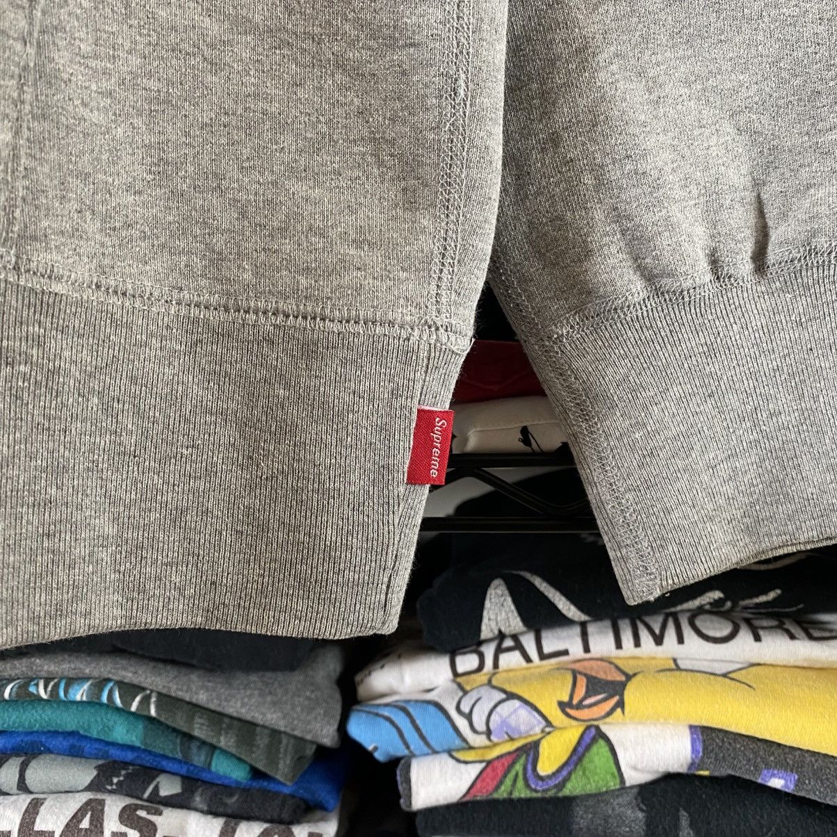 Disney × Supreme Supreme Disney Mickey Mouse Hooded Sweatshirt Grey 2009 Size US L / EU 52-54 / 3 - 6 Thumbnail
