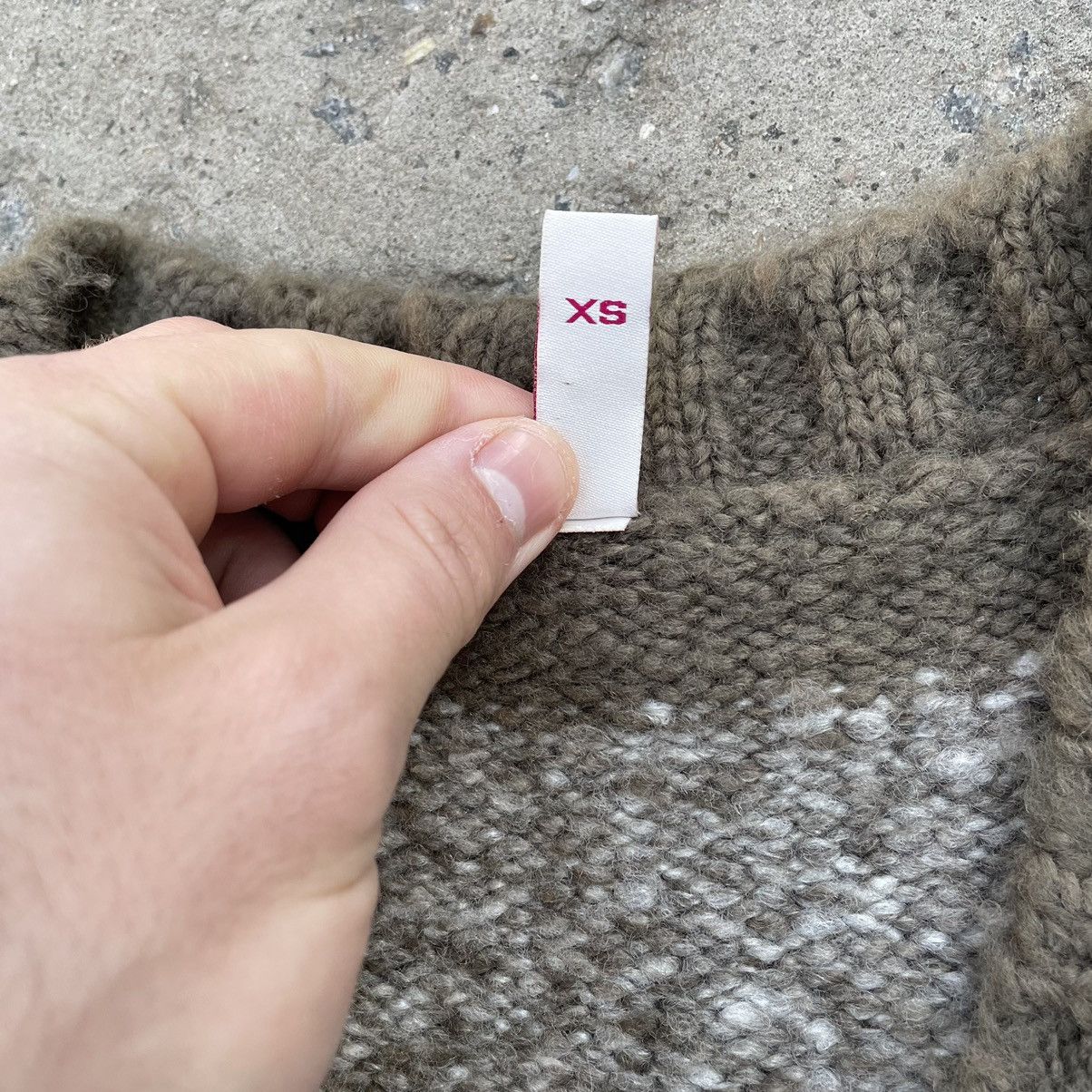 Japanese Brand × Vintage Vintage Japanese Style Knit Vest Y2K 90s Wool Size XS / US 0-2 / IT 36-38 - 6 Thumbnail