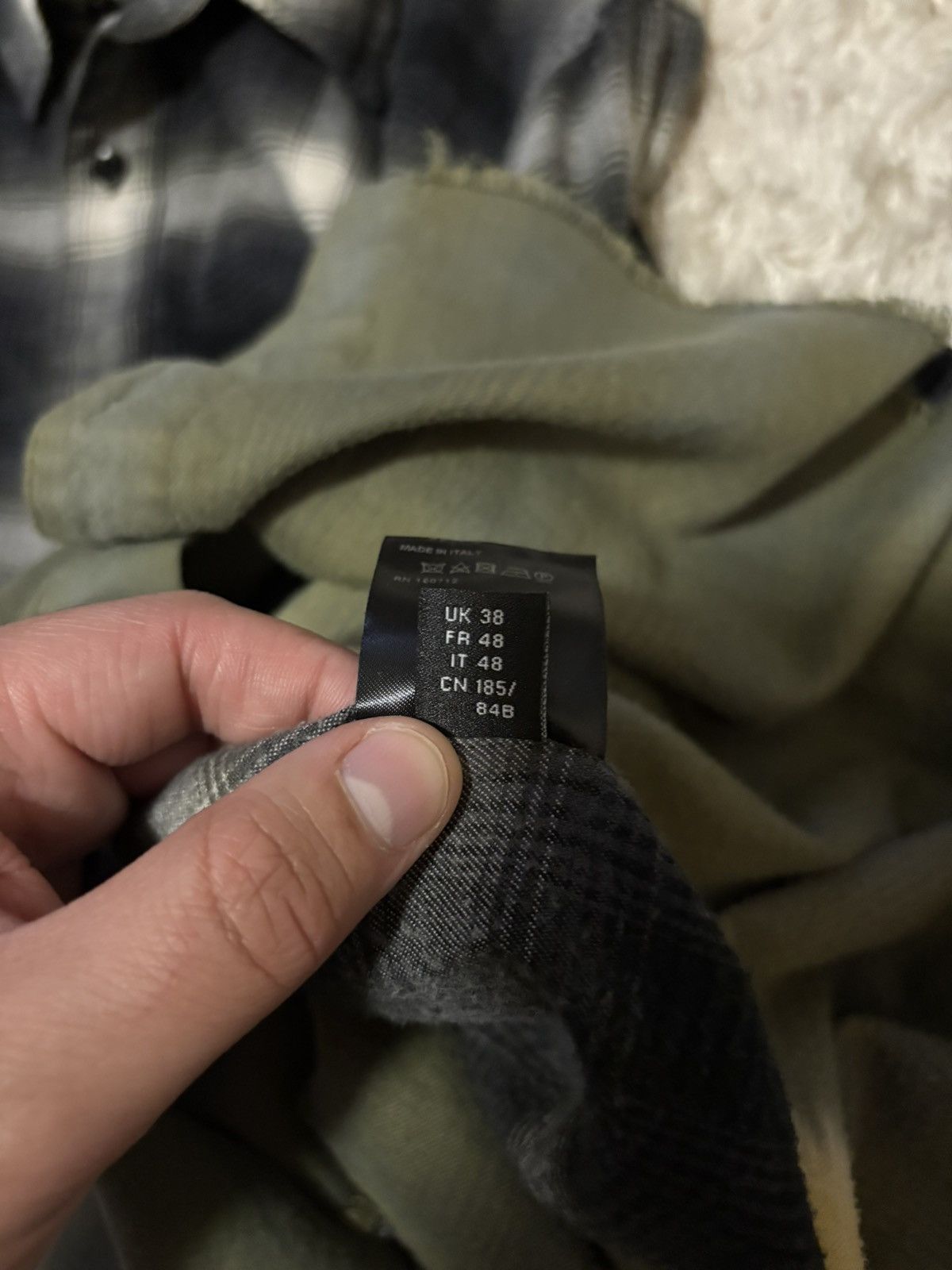 Amiri Bleached Plaid Flannel Size US M / EU 48-50 / 2 - 7 Thumbnail