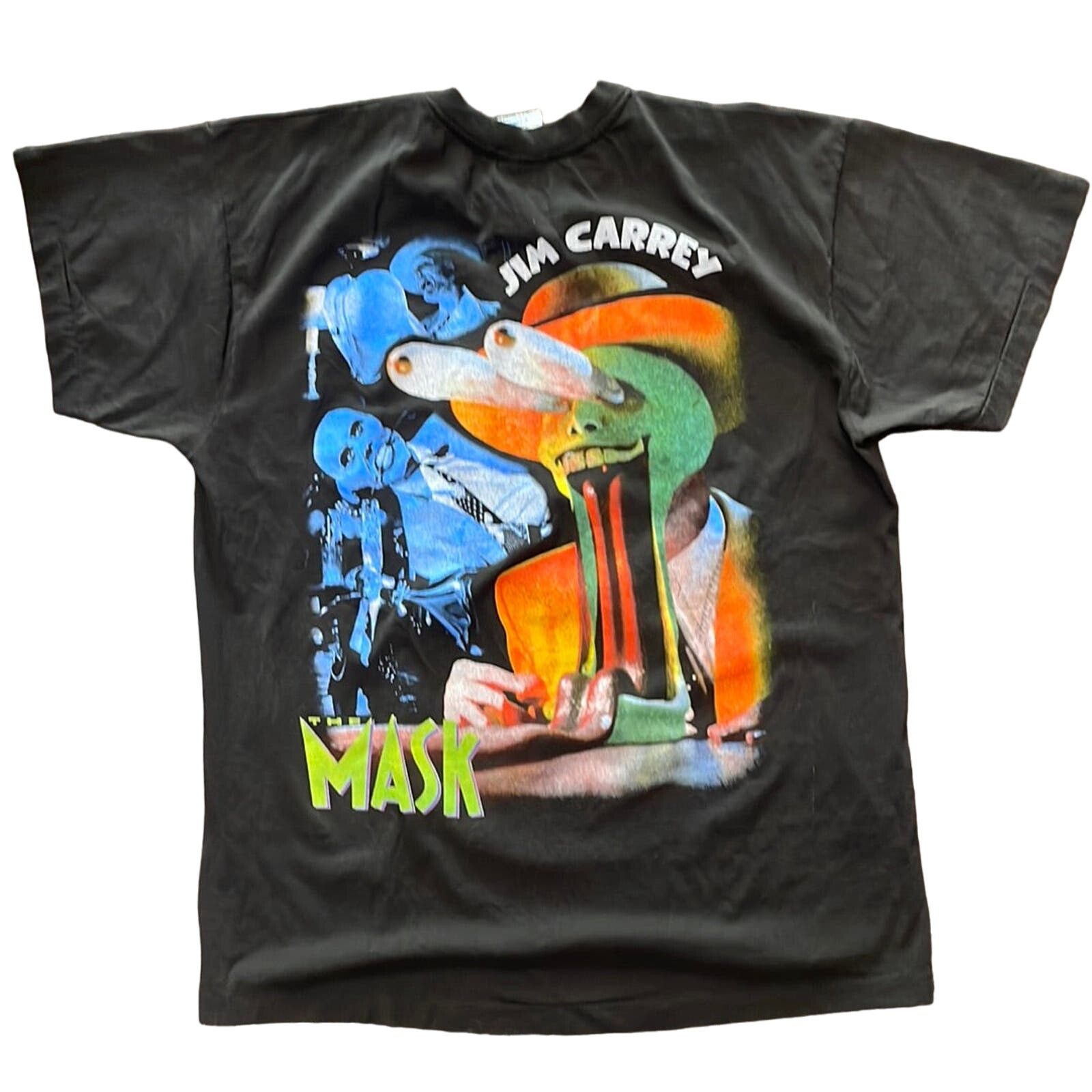 Vintage The Mask Movie Single Stitch Tee XL Size US XL / EU 56 / 4 - 5 Thumbnail