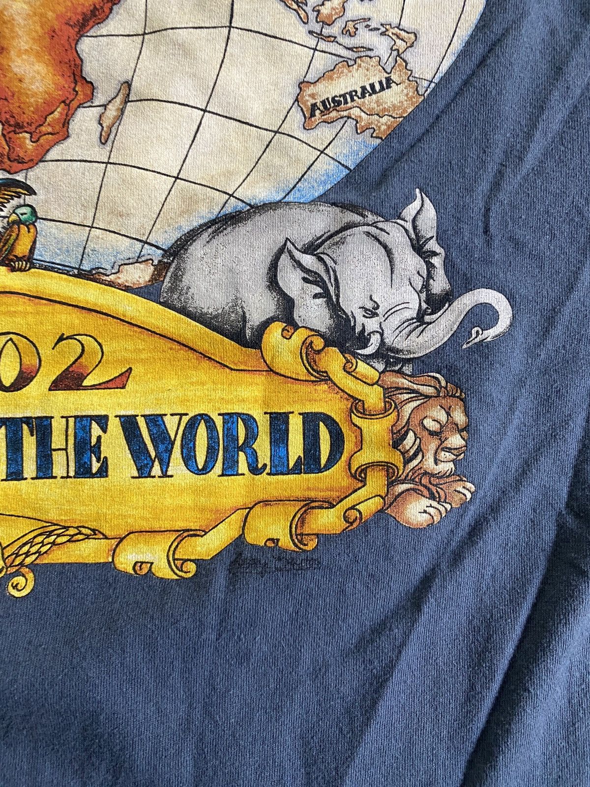 Band Tees Vintage 2002 Y2K Jimmy Buffet Far Side of the World Tour Tee Size US XL / EU 56 / 4 - 18 Thumbnail