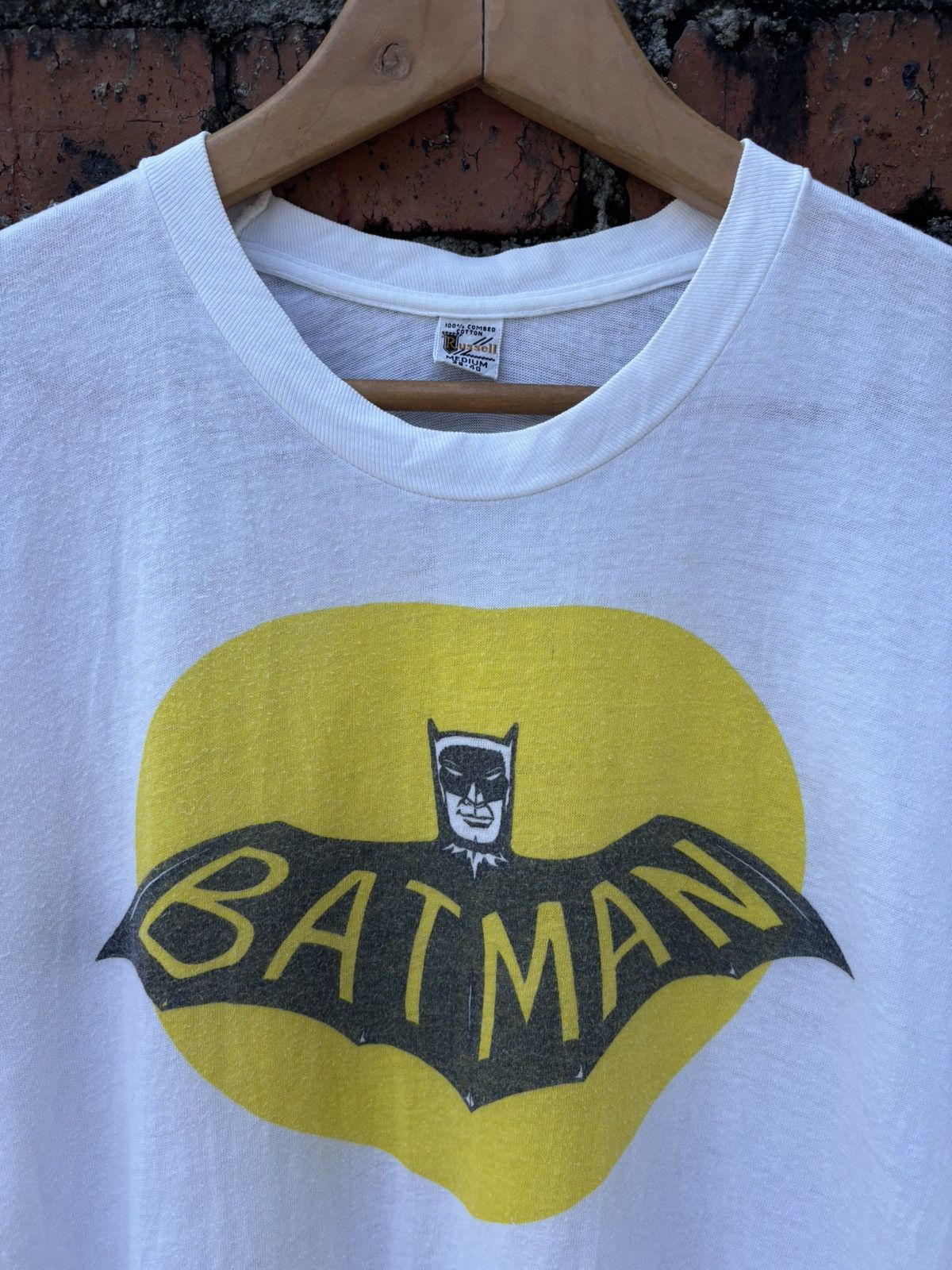 DC Comics × Russell Athletic × Vintage Vintage 60s BATMAN Very Rare Size US M / EU 48-50 / 2 - 2 Thumbnail