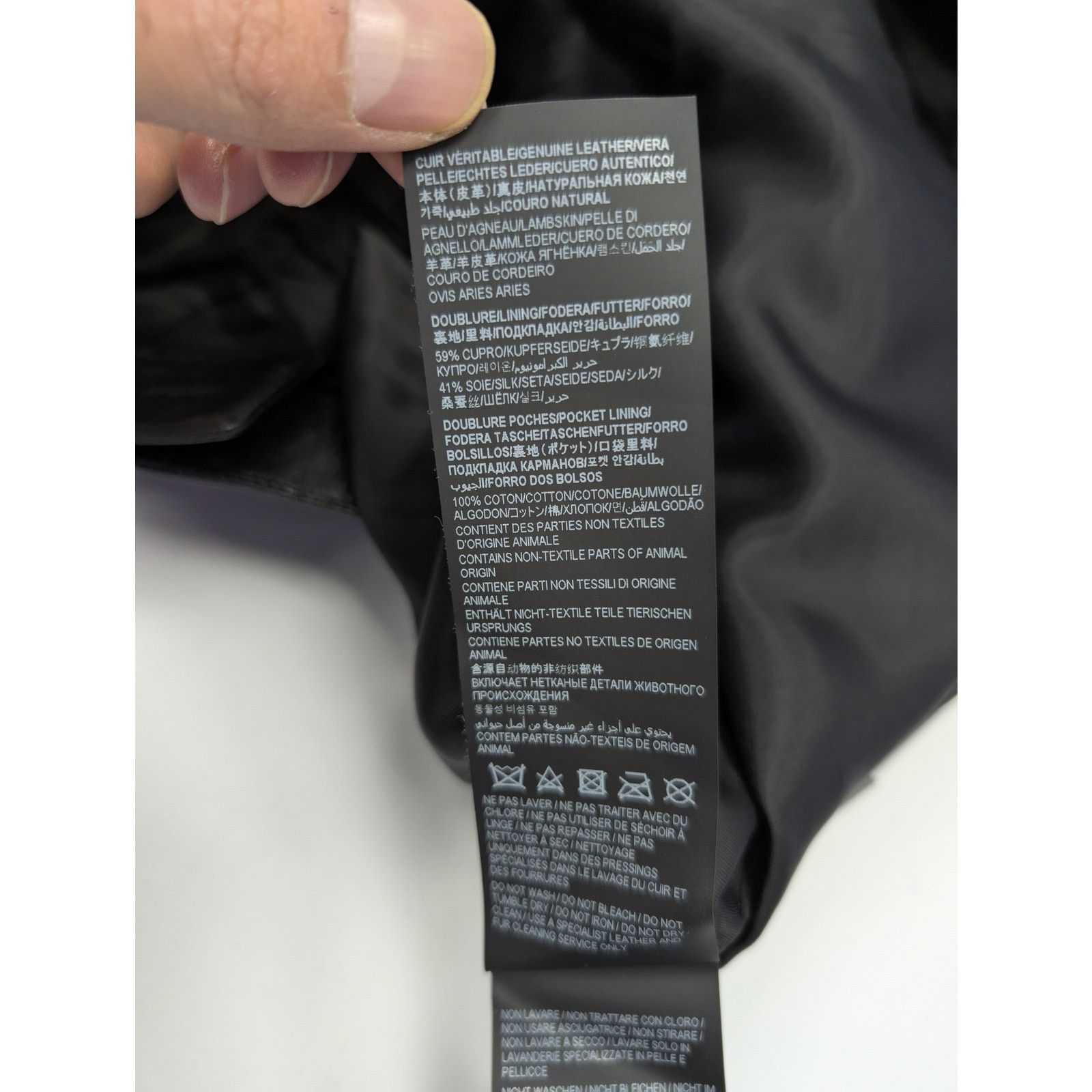 Saint Laurent Paris o1rshd1 Leather Bermuda Shorts in Black Size US 34 / EU 50 - 16 Thumbnail