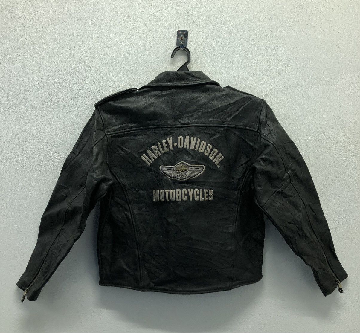 Harley Davidson Vintage Harley Davidson Motorcycles Leather Jacket Size US L / EU 52-54 / 3 - 1 Thumbnail