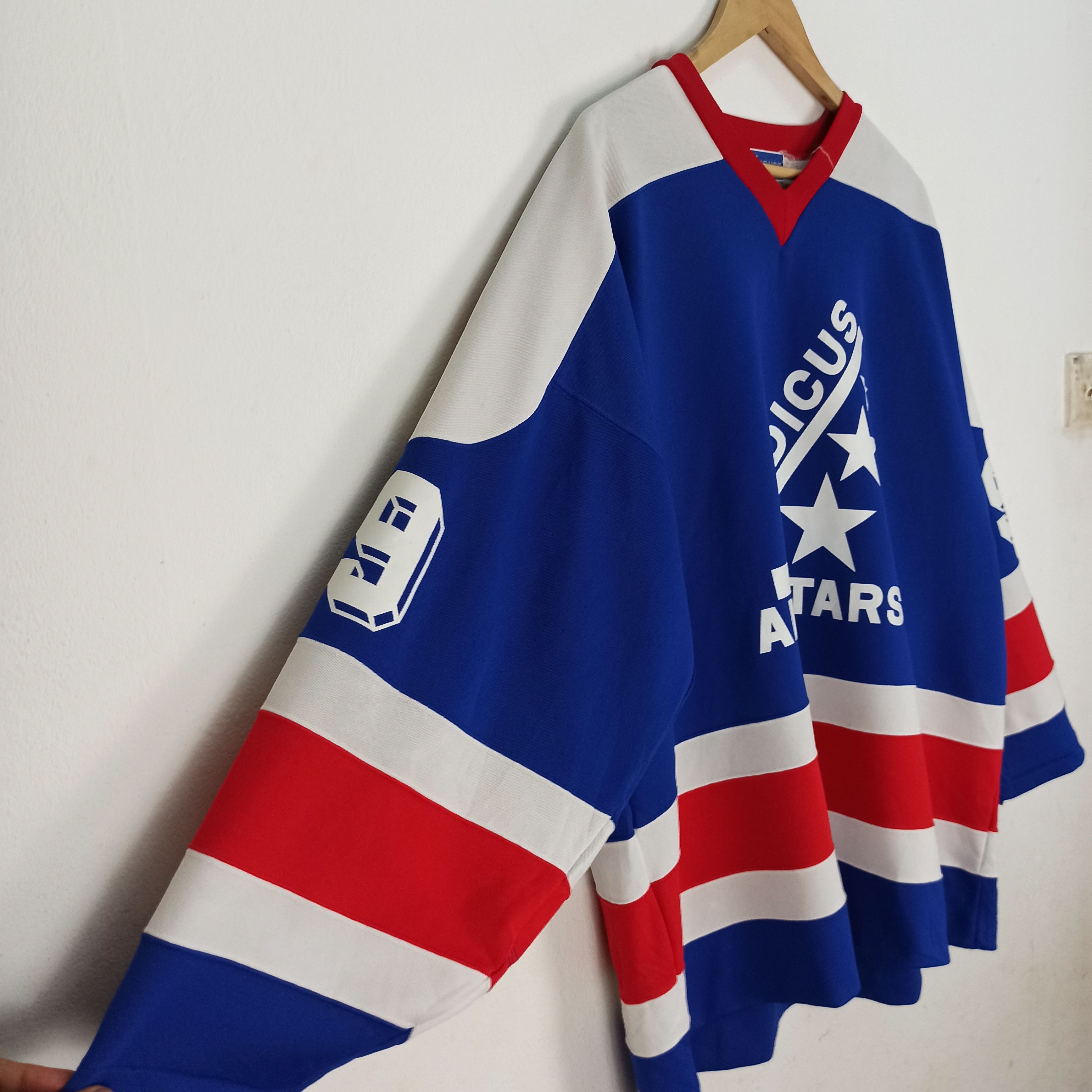 Japanese Brand Vintage retro jersey hockey sk house made in japan sporting Size US L / EU 52-54 / 3 - 3 Thumbnail