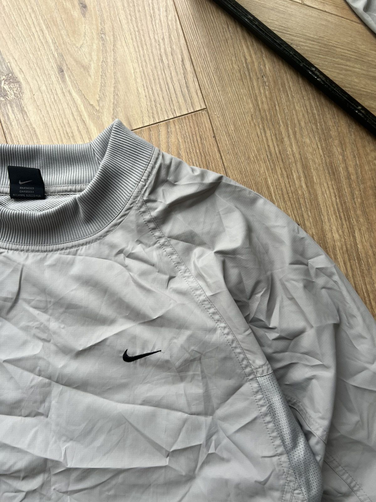 Nike 00’s NIKE GORPCORE Y2K RETRO NYLON CREWNECK SWOOSH Size US M / EU 48-50 / 2 - 5 Thumbnail