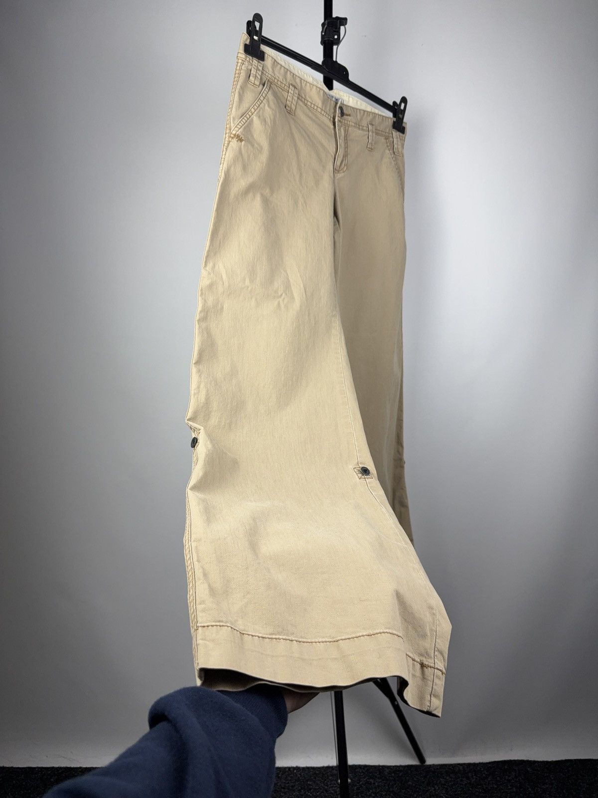 Hysteric Glamour × Polo Ralph Lauren × Vintage Flared Polo Ralph Lauren Vintage 90s Y2K Jeans Pants Size 29" - 2 Thumbnail
