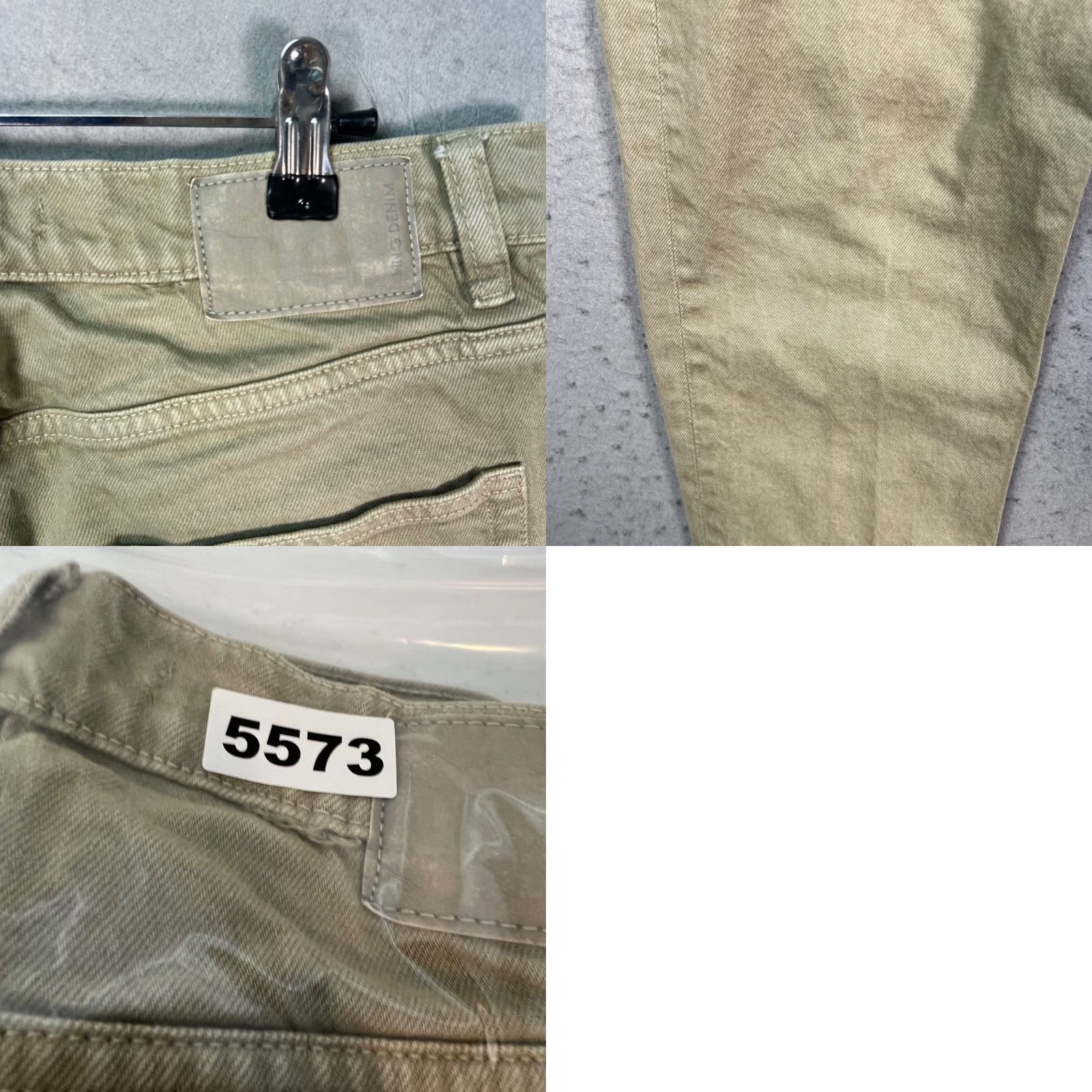 Mango Mango Jeans Men 31 Beige Slim Fit Cotton Blend Denim 5-Pocket Tapered Inseam 27 Vintage No Yes Shirts? Size US 31 - 9 Thumbnail