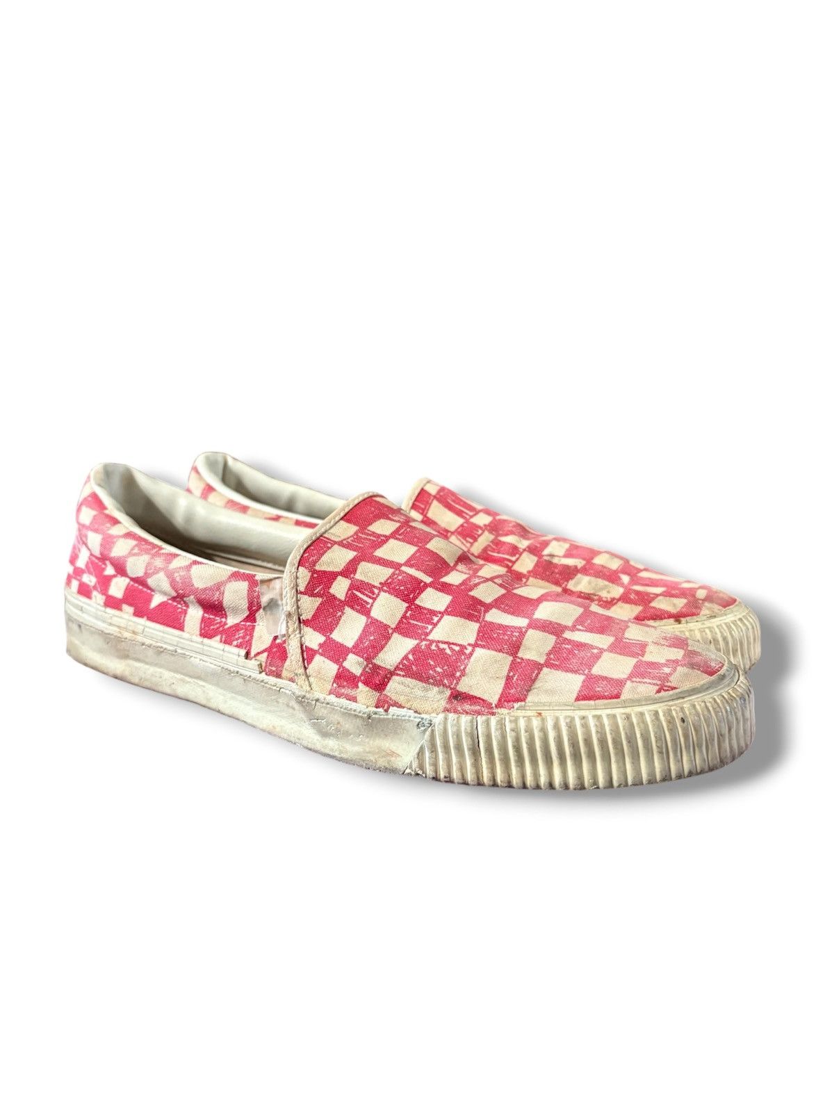 Undercover × Vans Undercover AW03 Paper Doll Checkerboard Slip On Vans Size US 10 / EU 43 - 1 Thumbnail
