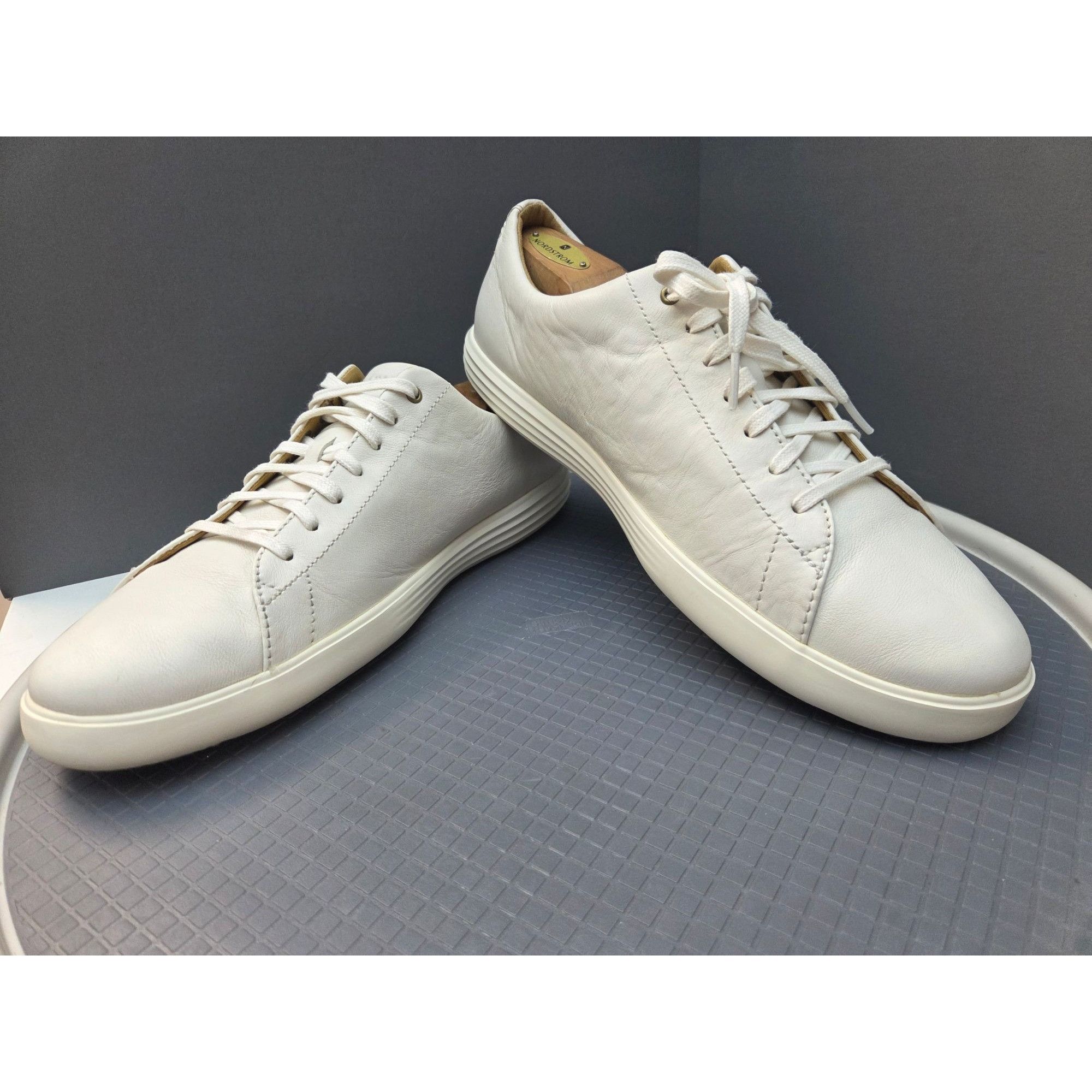 Cole Haan Cole Haan Grand OS Men's White Leather Shoes Size 11M C26515 Size US 11 / EU 44 - 4 Thumbnail