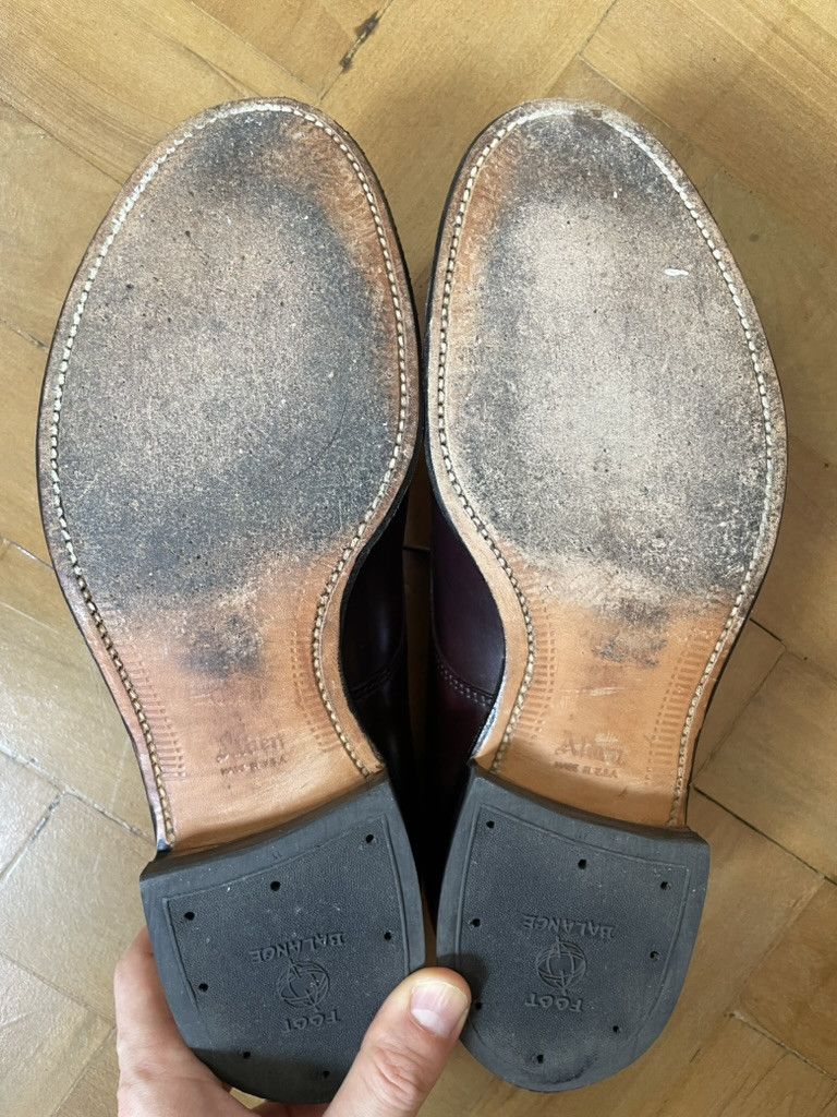 Alden Alden 56201 shoes, col 8 shell cordovan, modified last (8D) Size US 8 / EU 41 - 9 Thumbnail