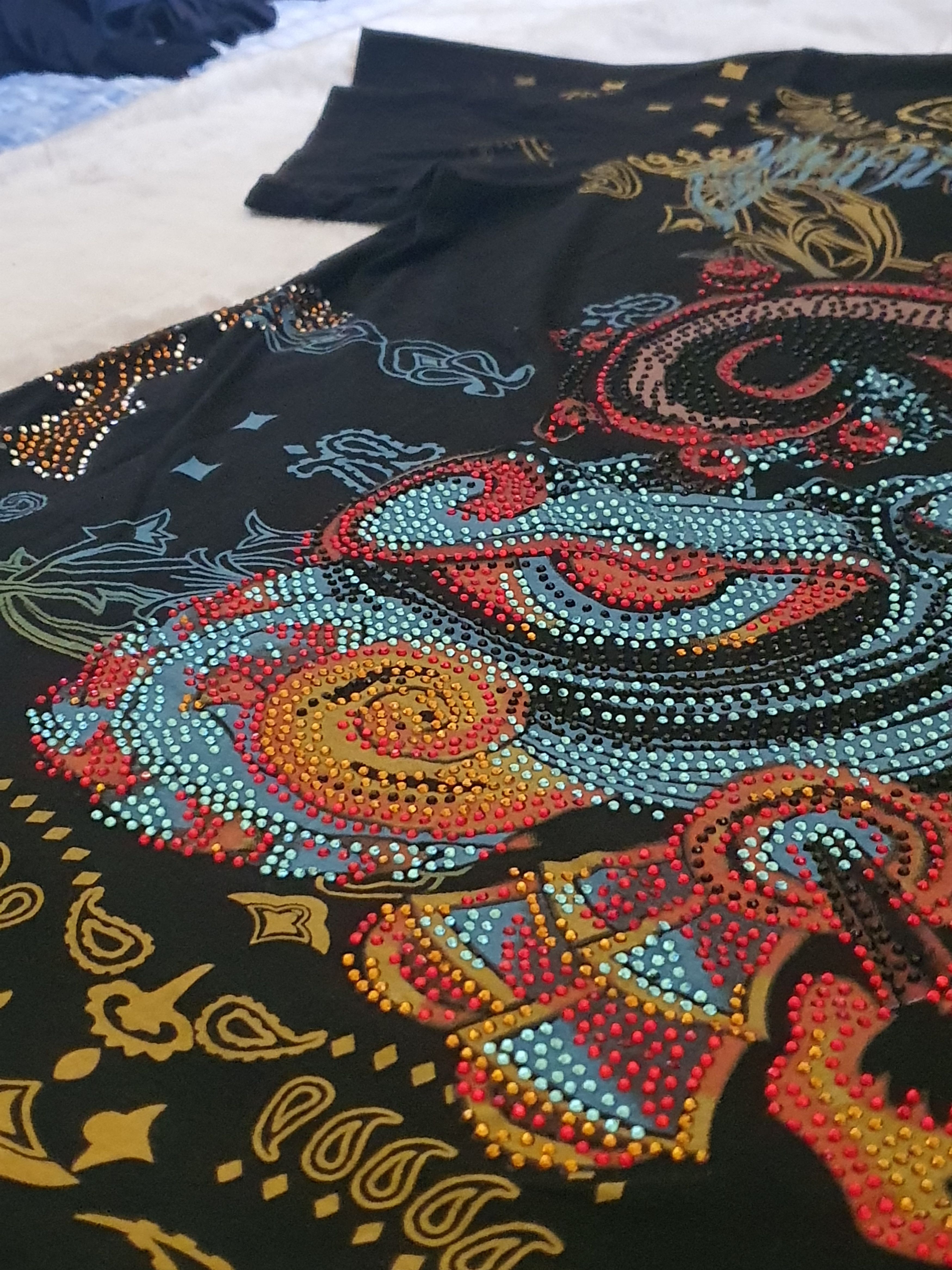 Christian Audigier Christian Audigier Embroided Rare Y2K OVP t-shirt Size US M / EU 48-50 / 2 - 5 Thumbnail