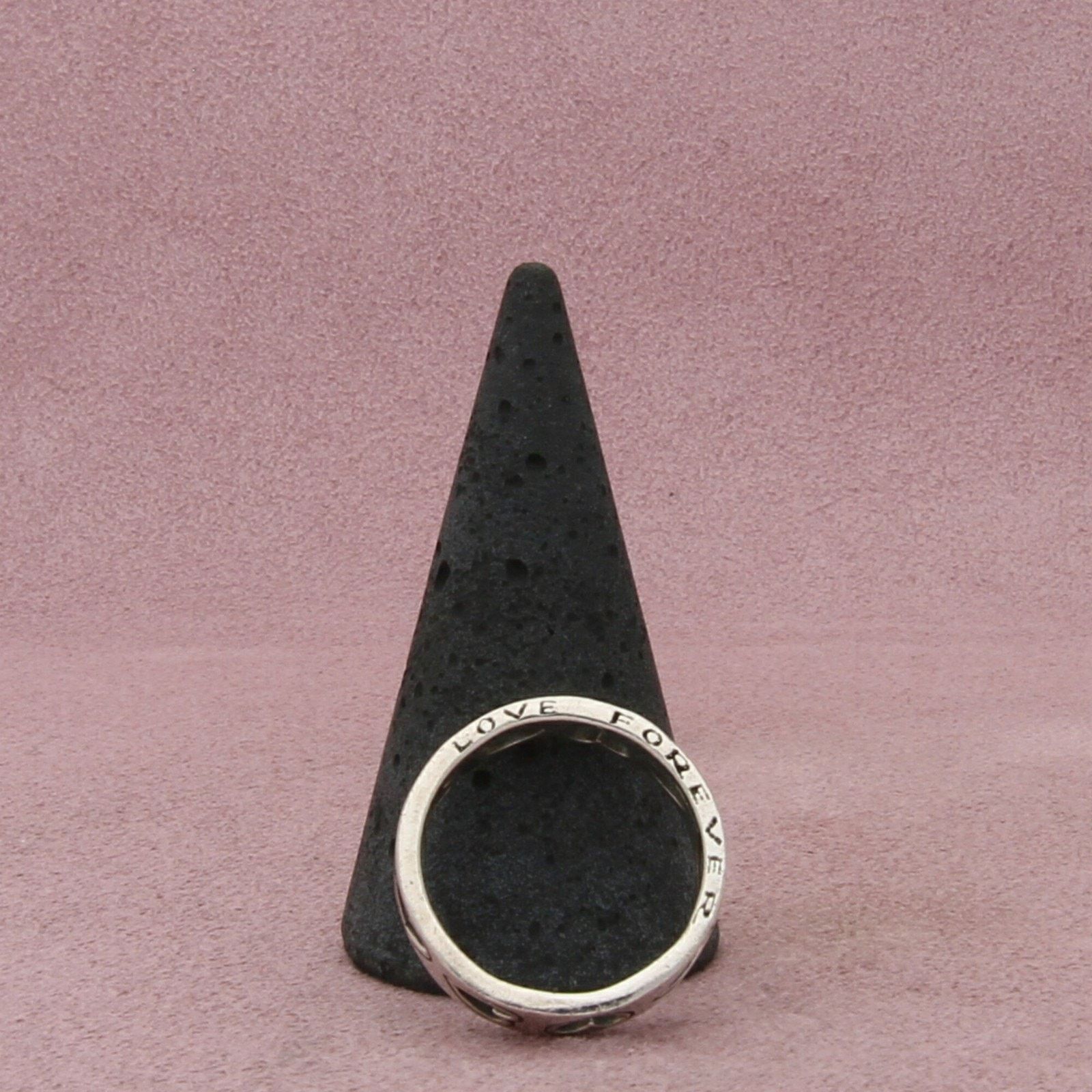 Brighton brighton sterling silver open hearts band ring size 8 Size ONE SIZE - 2 Thumbnail