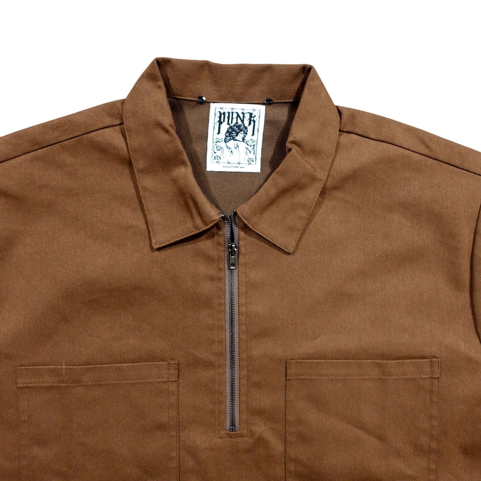 Other Punk El Jefe Razor Blade Workman Grunge Metal Brown sz M Size US M / EU 48-50 / 2 - 4 Thumbnail