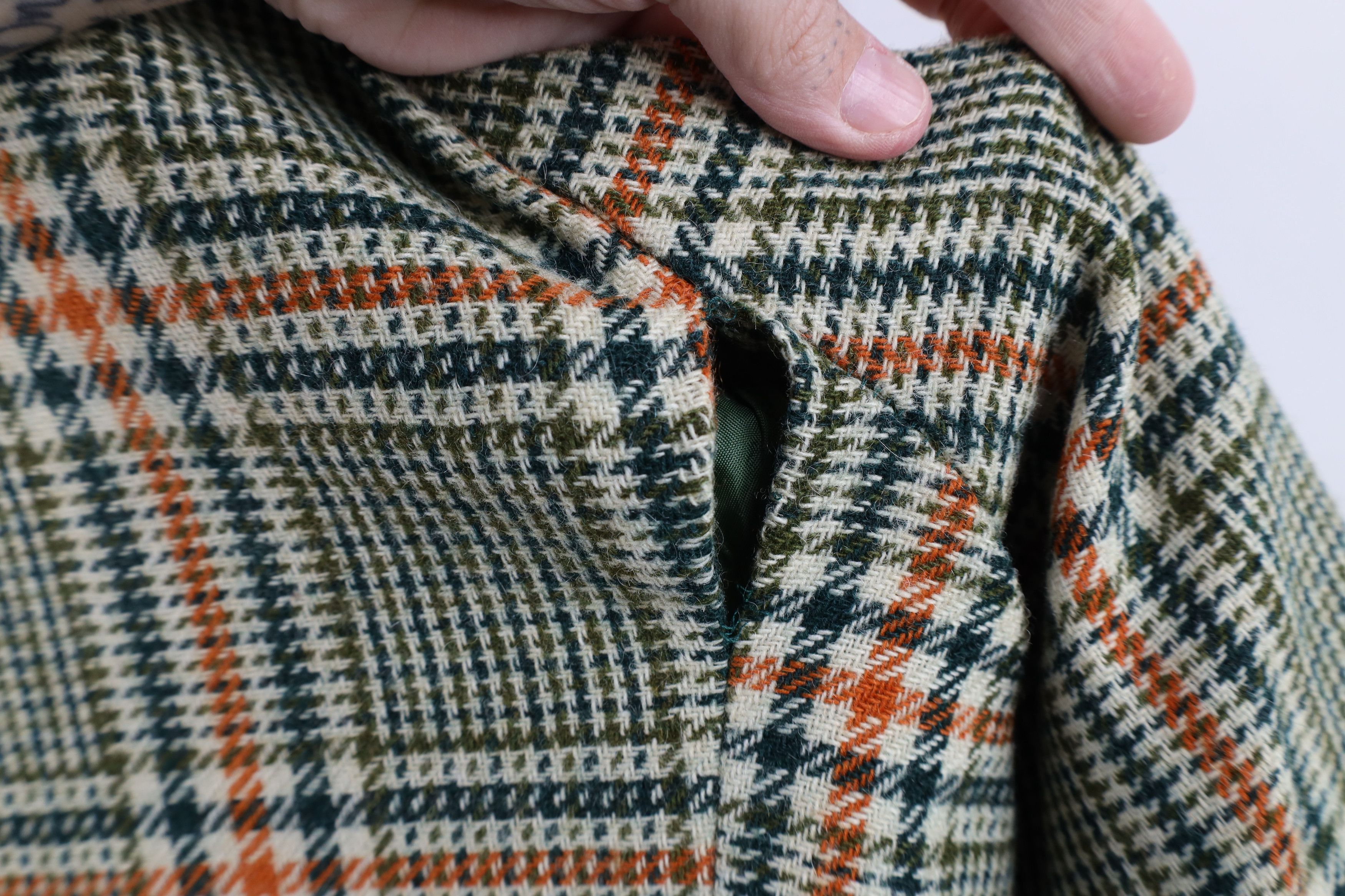 Vintage Vintage 60s 70s Wool Tweed Suit Coat Blazer Jacket Plaid USA Size US XXL / EU 58 / 5 - 13 Thumbnail