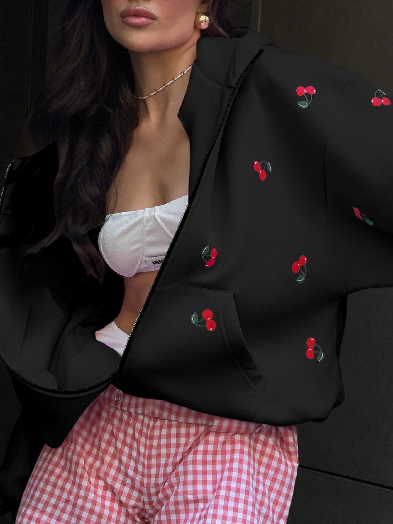 Other cherry print sweatshirt jacket Size L / US 10 / IT 46 - 7 Thumbnail