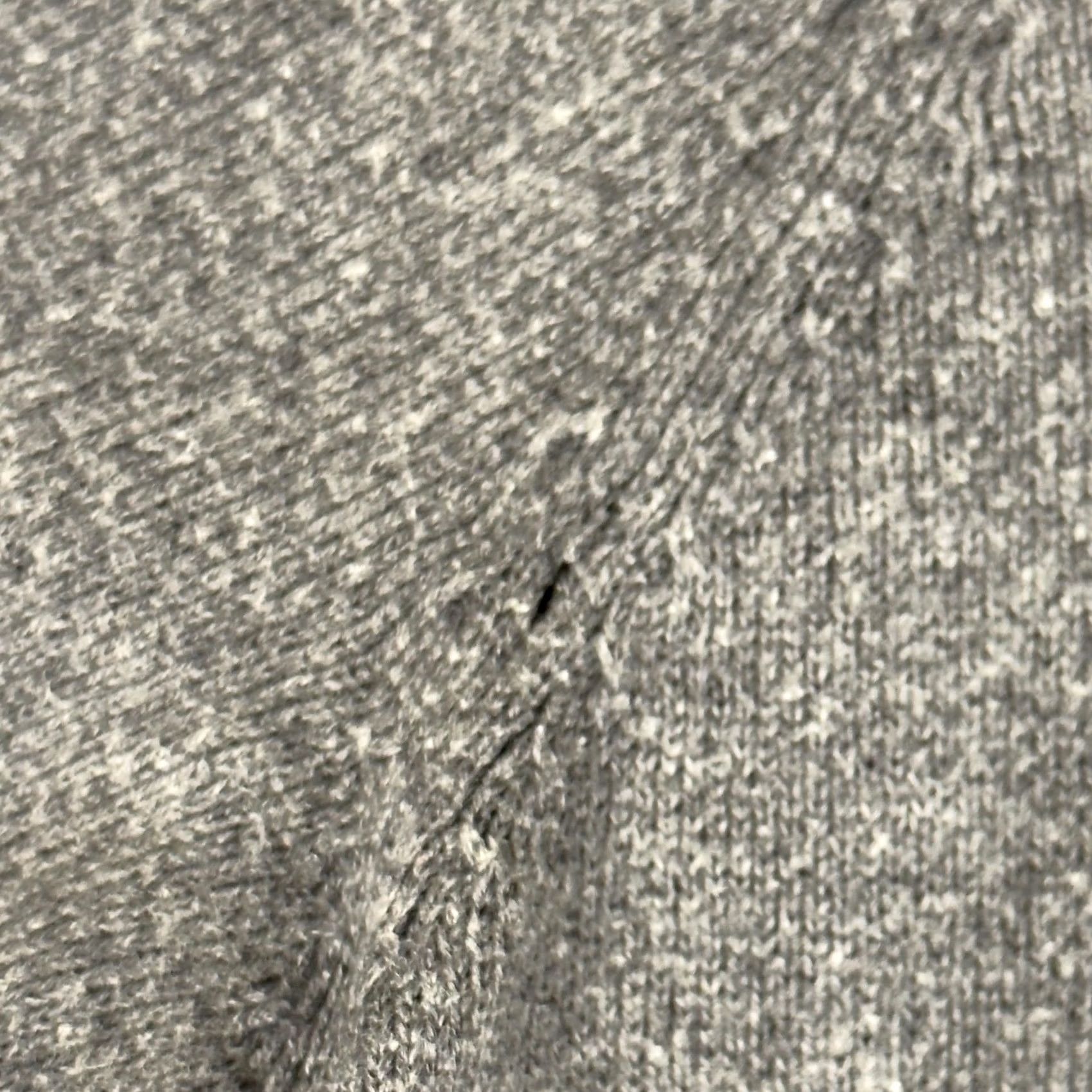 Vintage J Hilburn Sweater Mens XXL Gray Half Zip Cashmere Blend Mock Neck Pullover - Premium Quality & Size - Sale Size US XXL / EU 58 / 5 - 7 Thumbnail