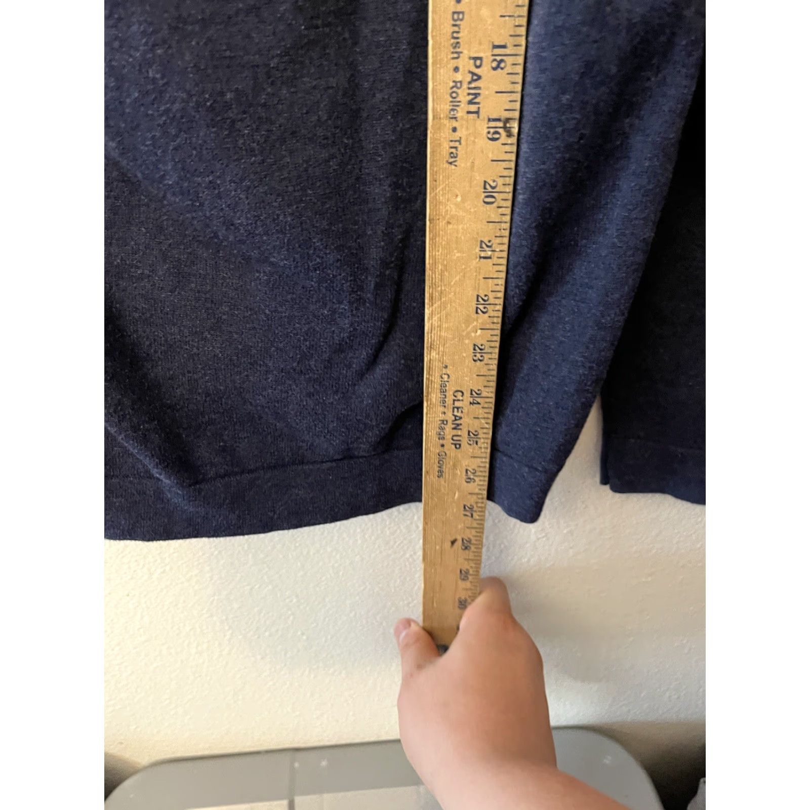 Vintage VINTAGE Mark Law 1/4 Zip Sweater Men’s Cotton Blue Size M Pullover Casual Business Knit Adult Mens Routine 100% Cotton Size US M / EU 48-50 / 2 - 4 Thumbnail