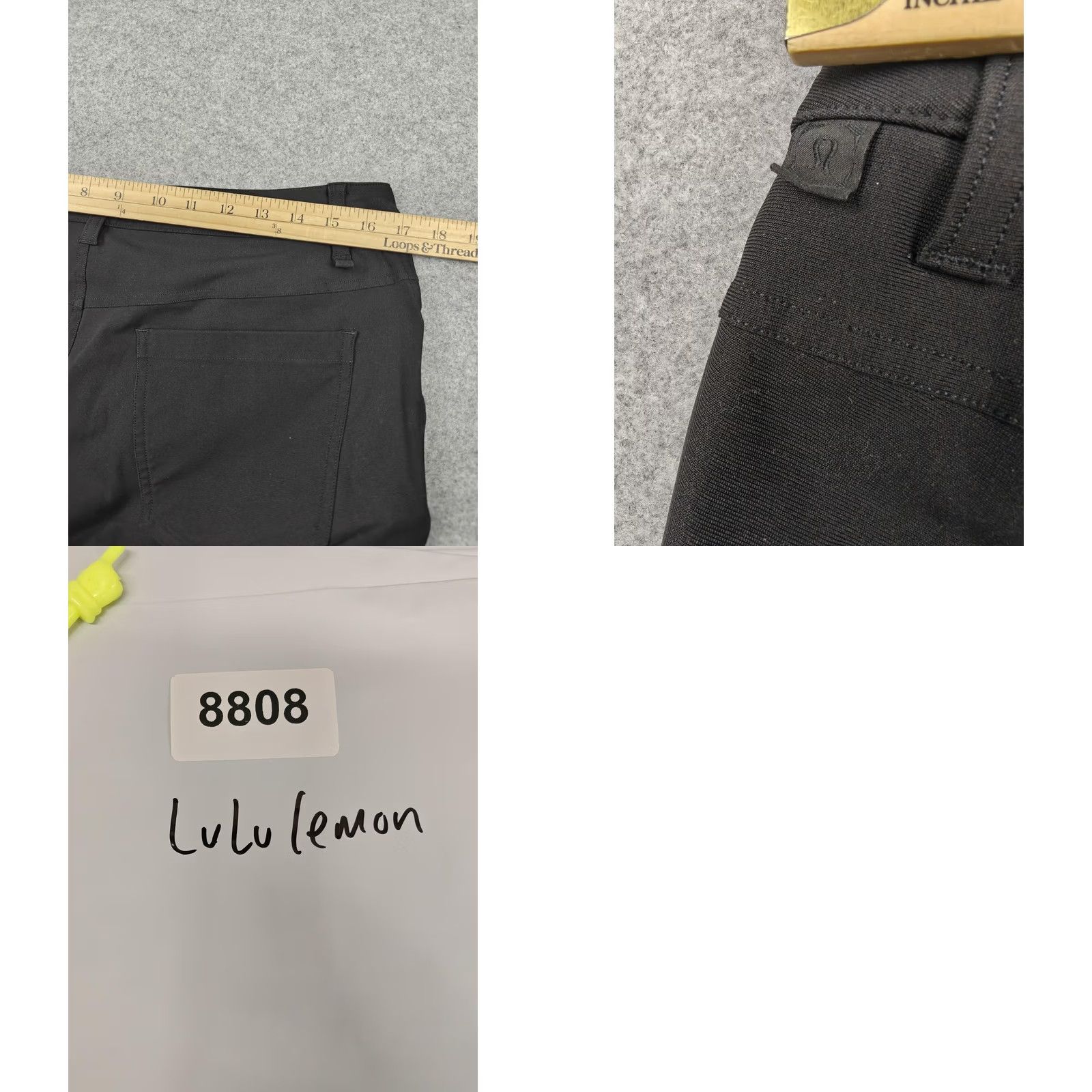 Lululemon Lululemon Pants Mens 32 Black Slim Fit Stretch Chino Microfiber Casual Travel Size US 32 / EU 48 - 8 Thumbnail