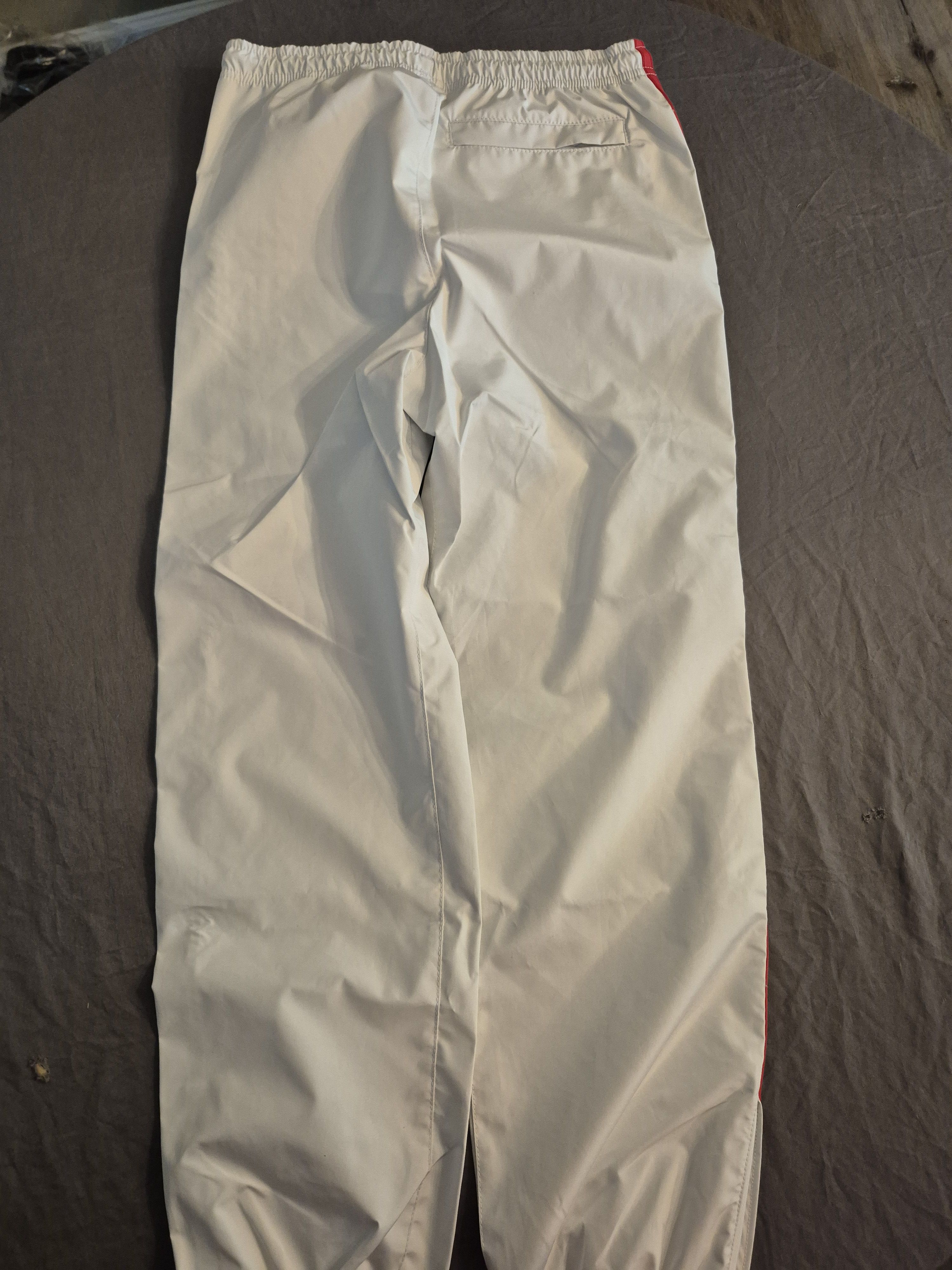 MAINS Mains White Striped Track Pants Size XS BNWT Size US 28 / EU 44 - 2 Thumbnail