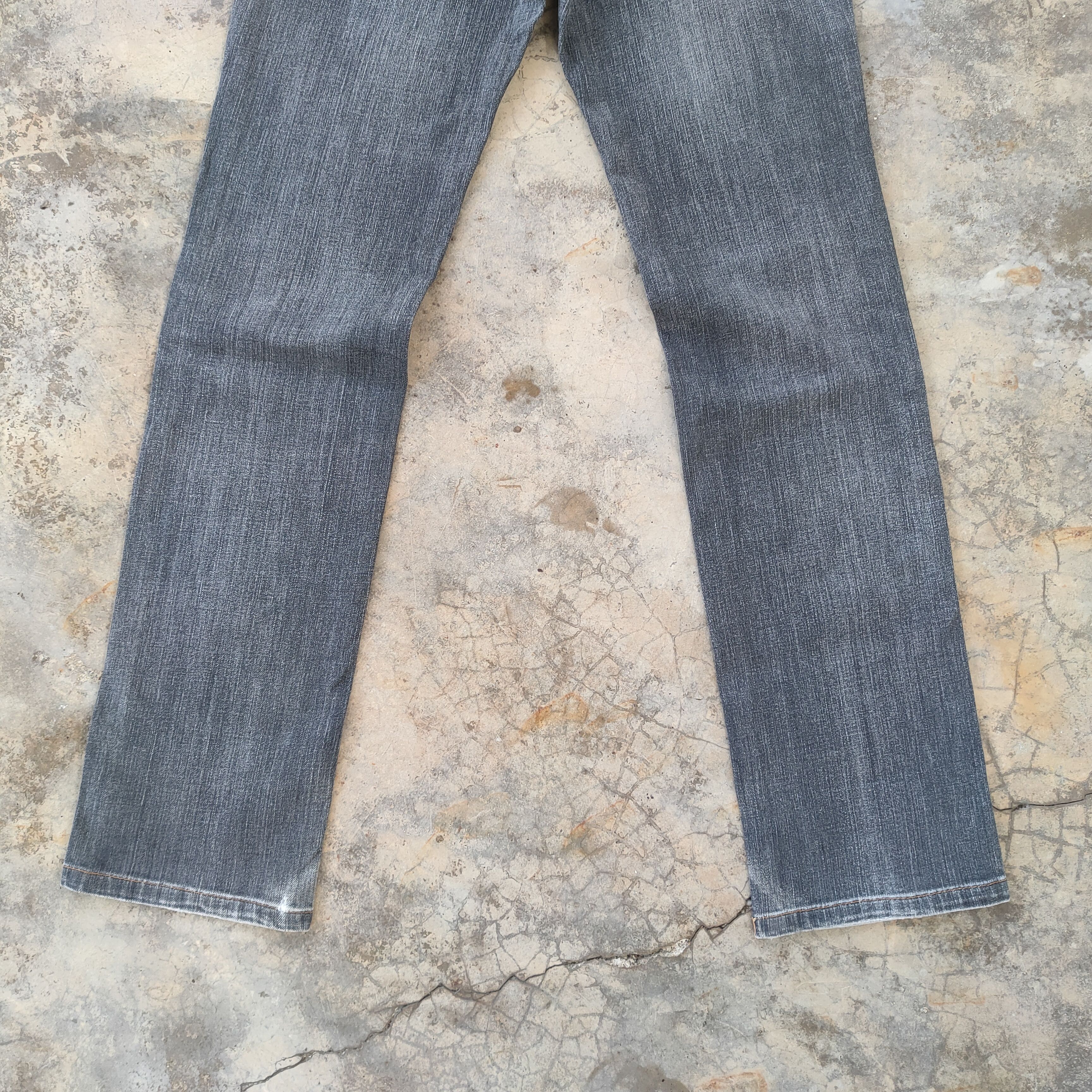 Japanese Brand × Jean × Vintage W30 VINTAGE JAPAN EC100 FADED BLACK JEANS DENIM PANTS Size US 30 / EU 46 - 12 Thumbnail