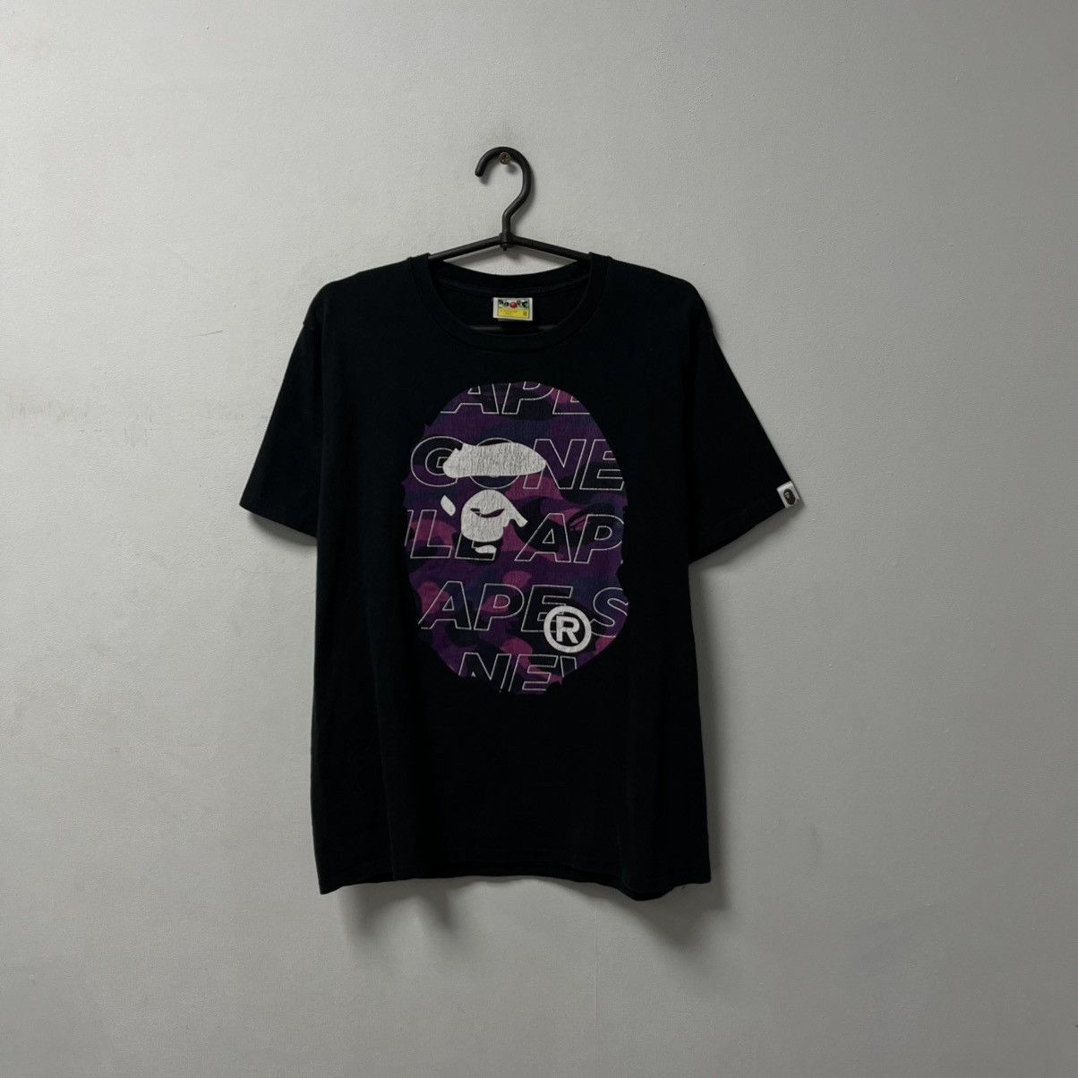 A Bathing Ape Bape Big Logo T-shirt Men Size M