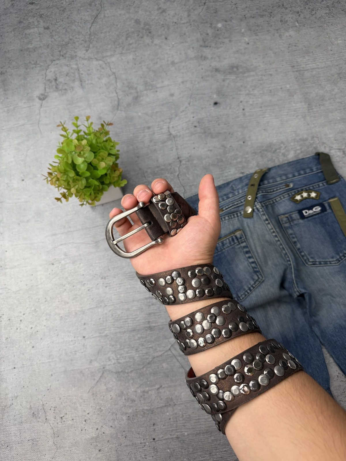 Japanese Brand × KMRii × Vintage Kmrii Studded Belt | Grailed