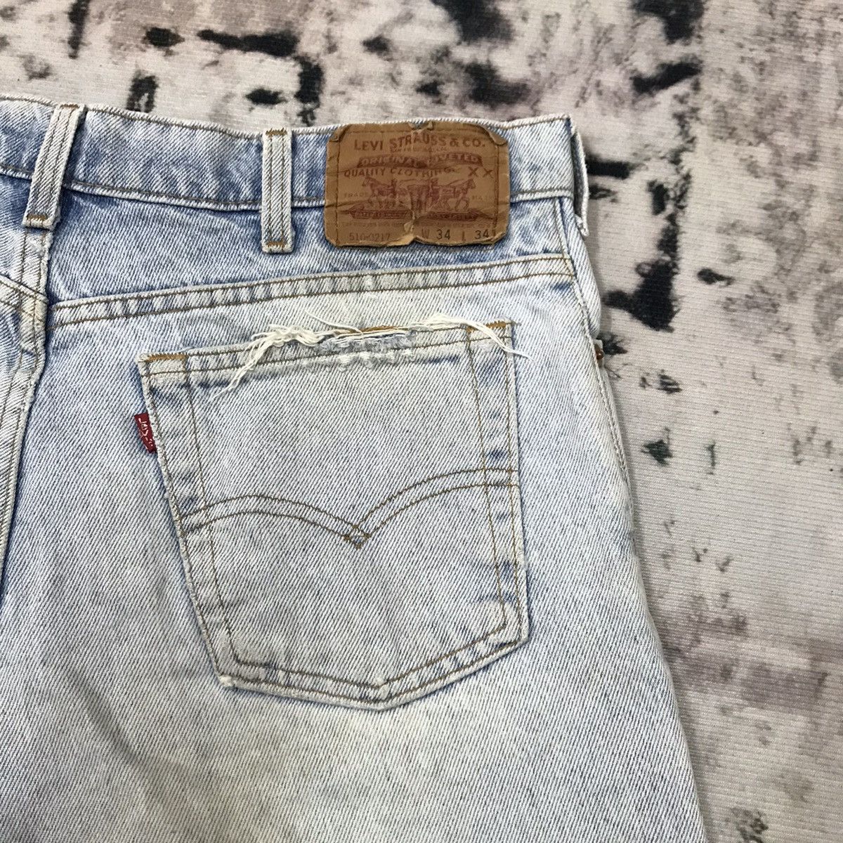 Levi's Vintage Clothing × Vintage Vintage Levis 525 Denim Jeans Short Customade Size US 30 / EU 46 - 11 Thumbnail