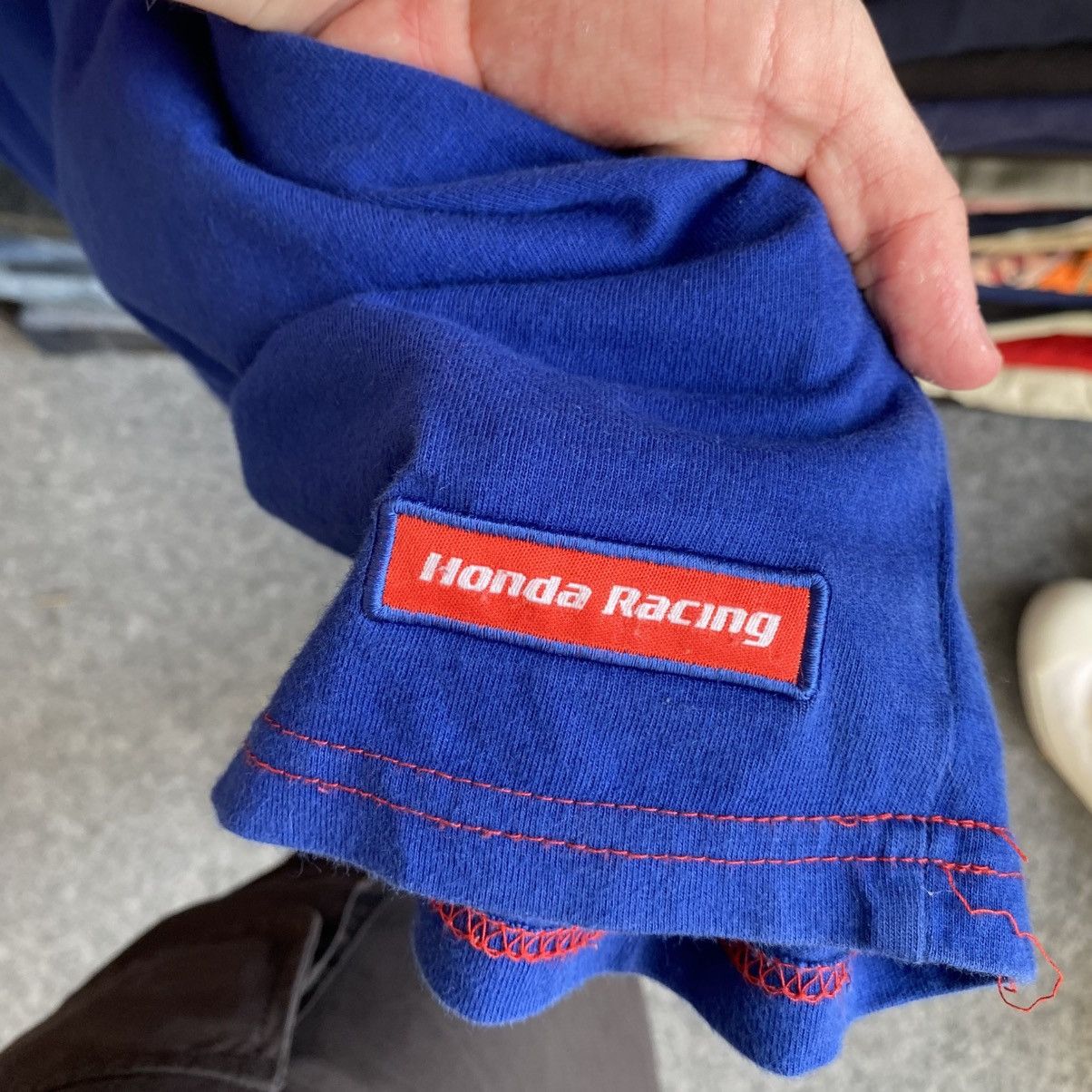 Honda Vintage Honda Racing Big Logo Akrapovic Sponsors racing tee Size US XXL / EU 58 / 5 - 9 Thumbnail