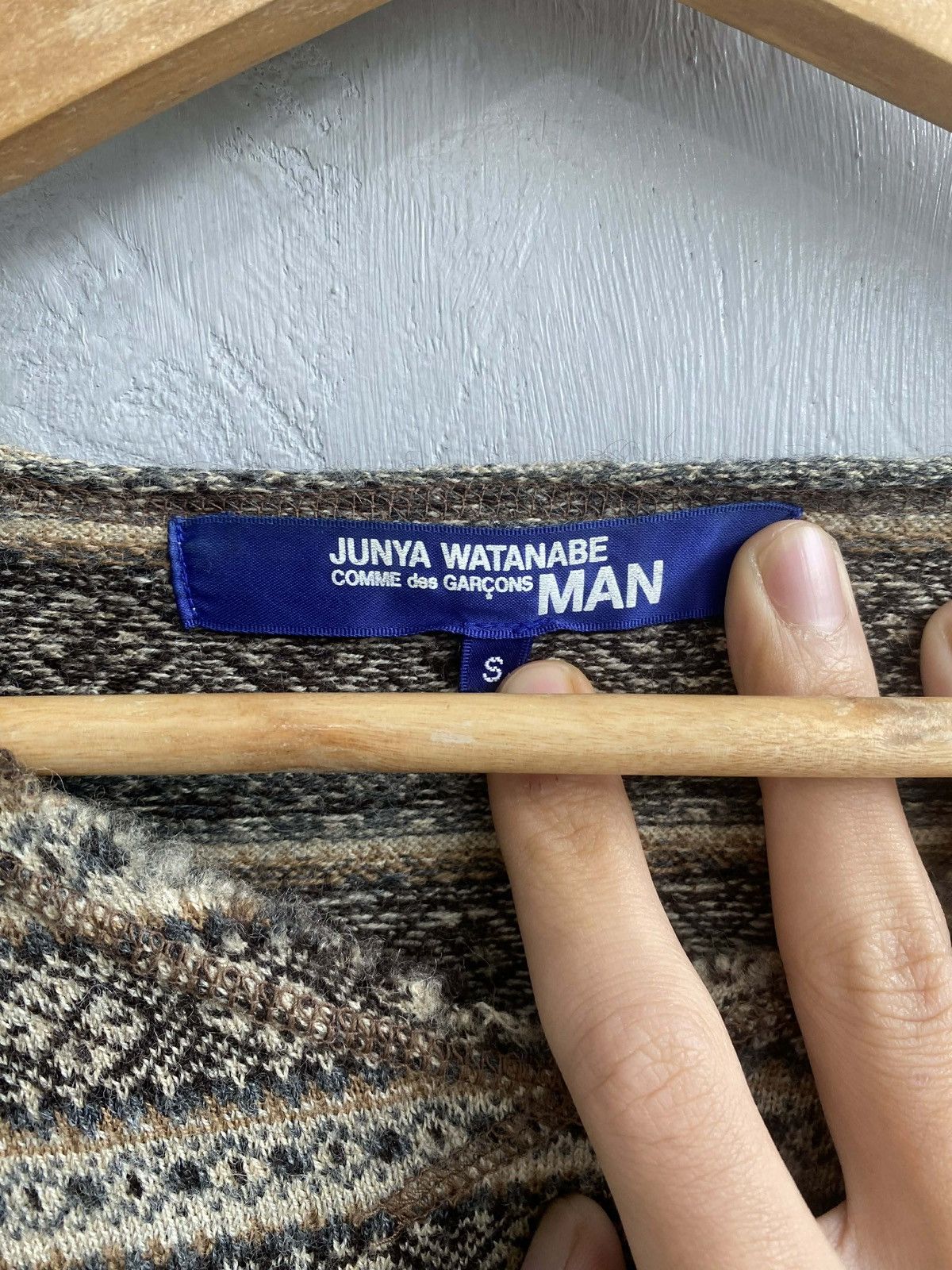 Junya Watanabe Junya Watanabe MAN Tribal Stripe Jacquard Knit Size US S / EU 44-46 / 1 - 4 Thumbnail