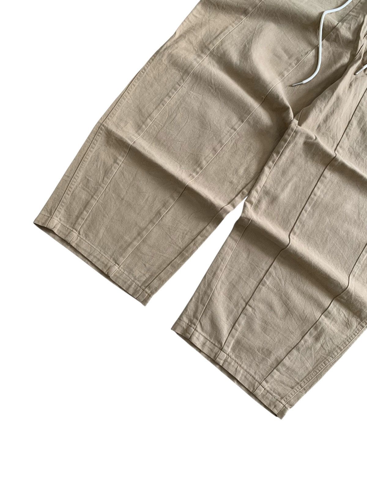 Yohji Yamamoto Good Life Work Heavyweight Twill Wide Balloon Pants Size US 34 / EU 50 - 3 Thumbnail