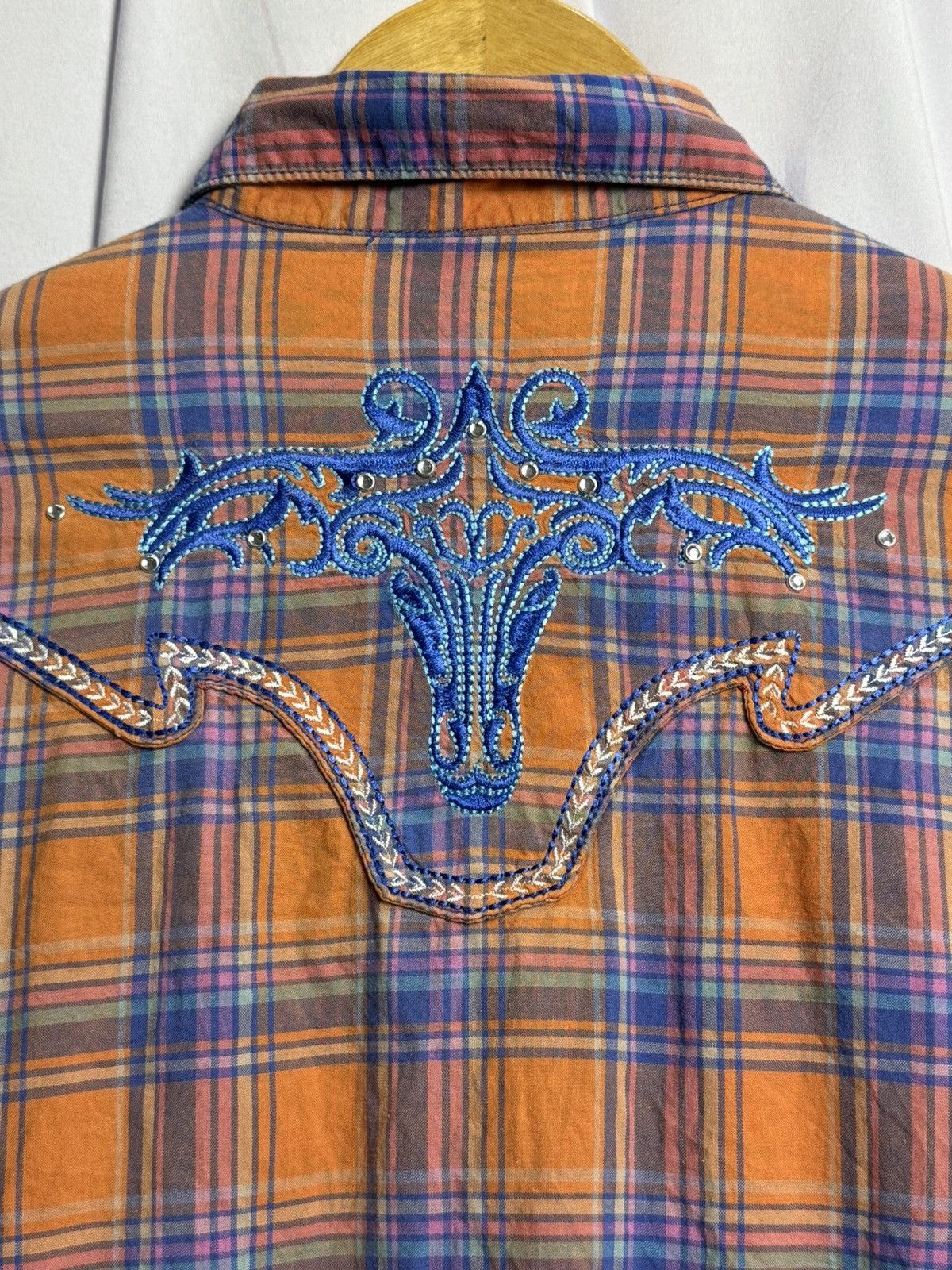 Hysteric Glamour × If Six Was Nine × Japanese Brand Japanese Western Rock47 Wrangler Shirt Size US L / EU 52-54 / 3 - 5 Thumbnail