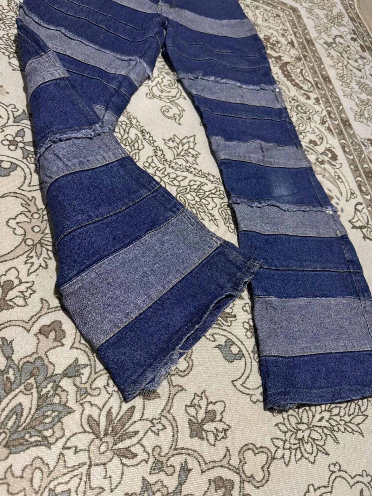 Hysteric Glamour × If Six Was Nine × In The Attic 🇯🇵 Hysteric Glamour Hagi Flare 🔥 Denim Inspired Jeans Size US 26 / EU 42 - 4 Thumbnail