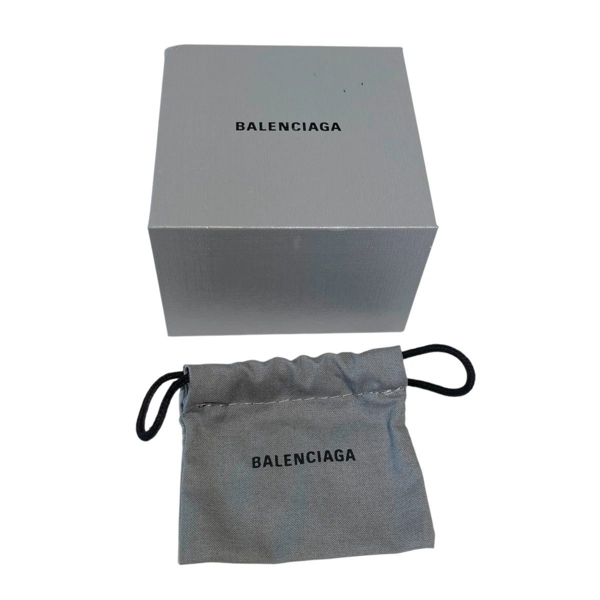Balenciaga SS22 Typo Logo .925 Silver Necklace Size ONE SIZE - 6 Thumbnail