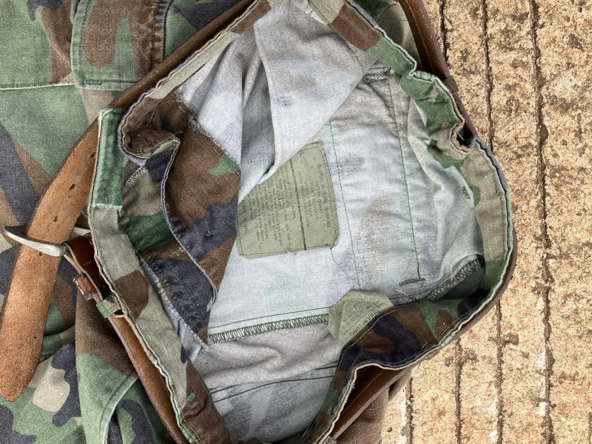 Vintage × Woodlands Custom Short Vintage military cargo pants. (WOODLAND 1992's) Size US 34 / EU 50 - 9 Thumbnail