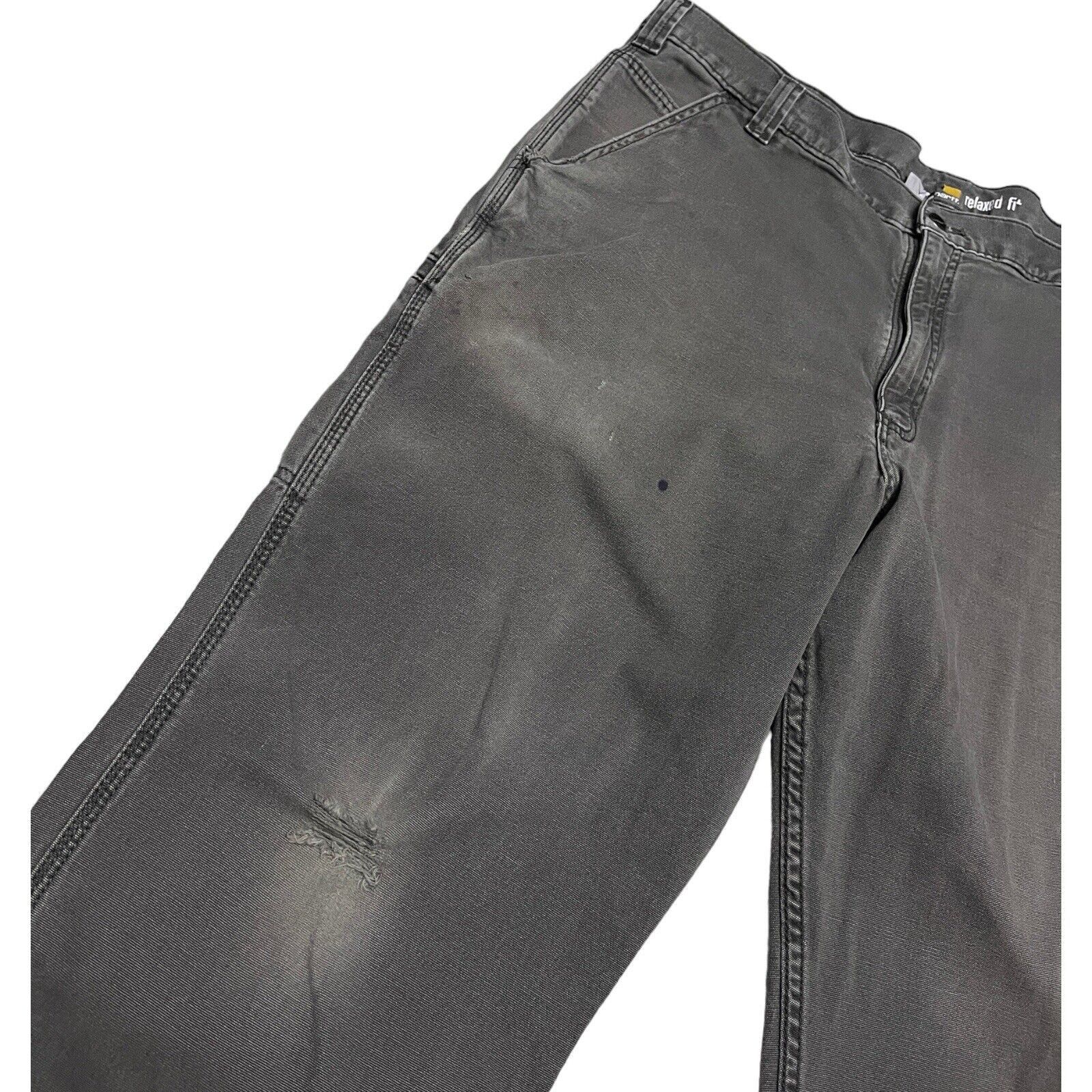 Carhartt Carhartt Relaxed Fit Cargo Carpenter Designer Work Pants Size US 38 / EU 54 - 5 Thumbnail