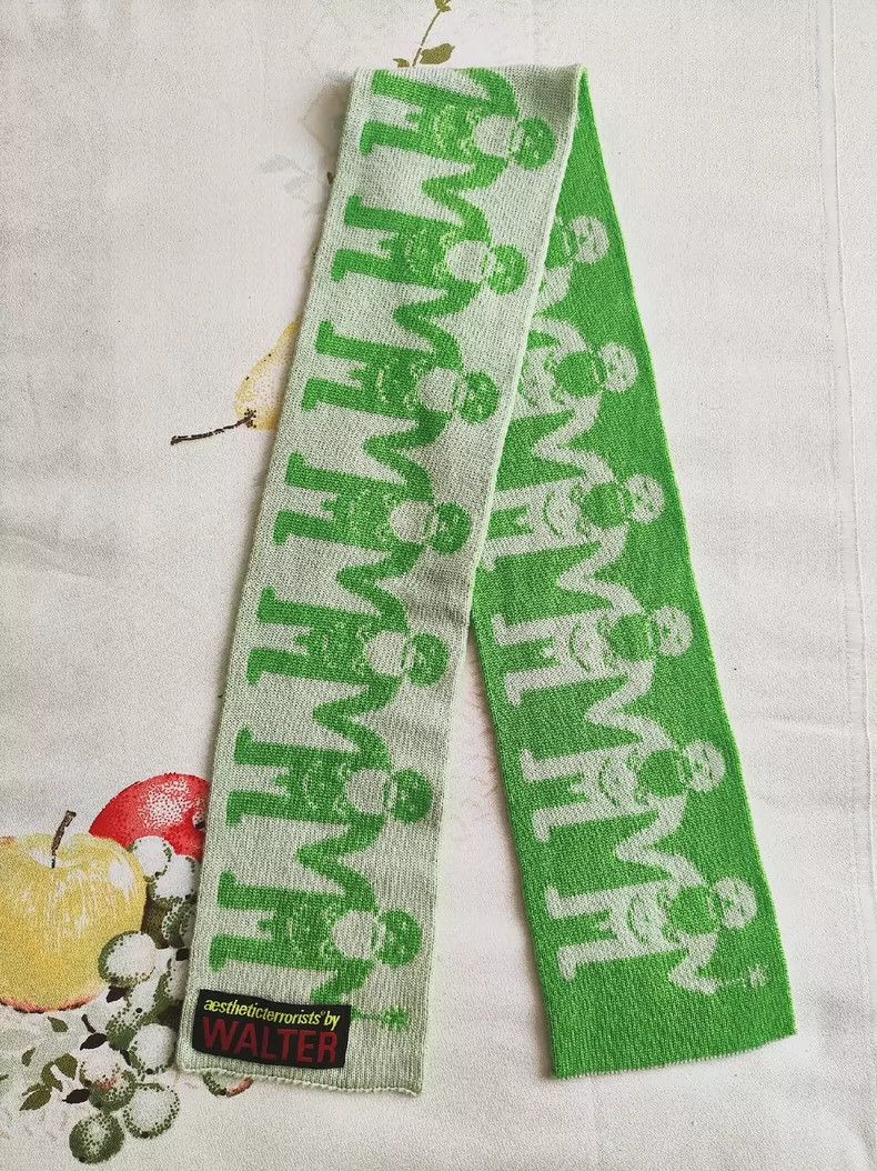 Walter Van Beirendonck walter van beirendonck 02aw green scarf Size ONE SIZE - 4 Thumbnail