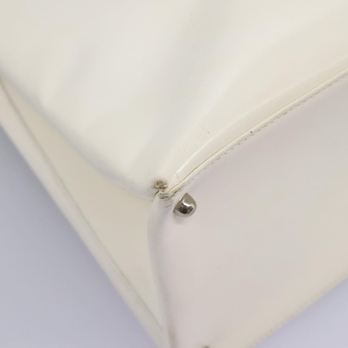 Gucci GUCCI Hand Bag Enamel White Size ONE SIZE - 10 Thumbnail
