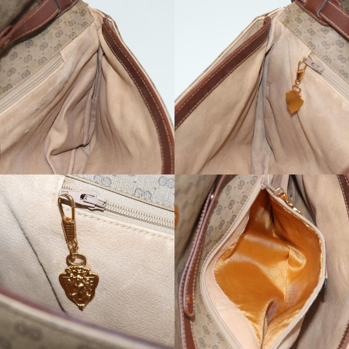 Gucci GUCCI Micro GG Supreme Shoulder Bag Pvc Brown Beige 004 112 Size ONE SIZE - 12 Thumbnail