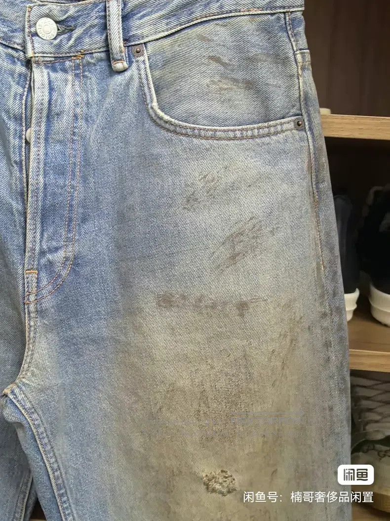 Acne Studios Acne Studios Mud-Dyed Denim Jeans Size US 30 / EU 46 - 5 Thumbnail