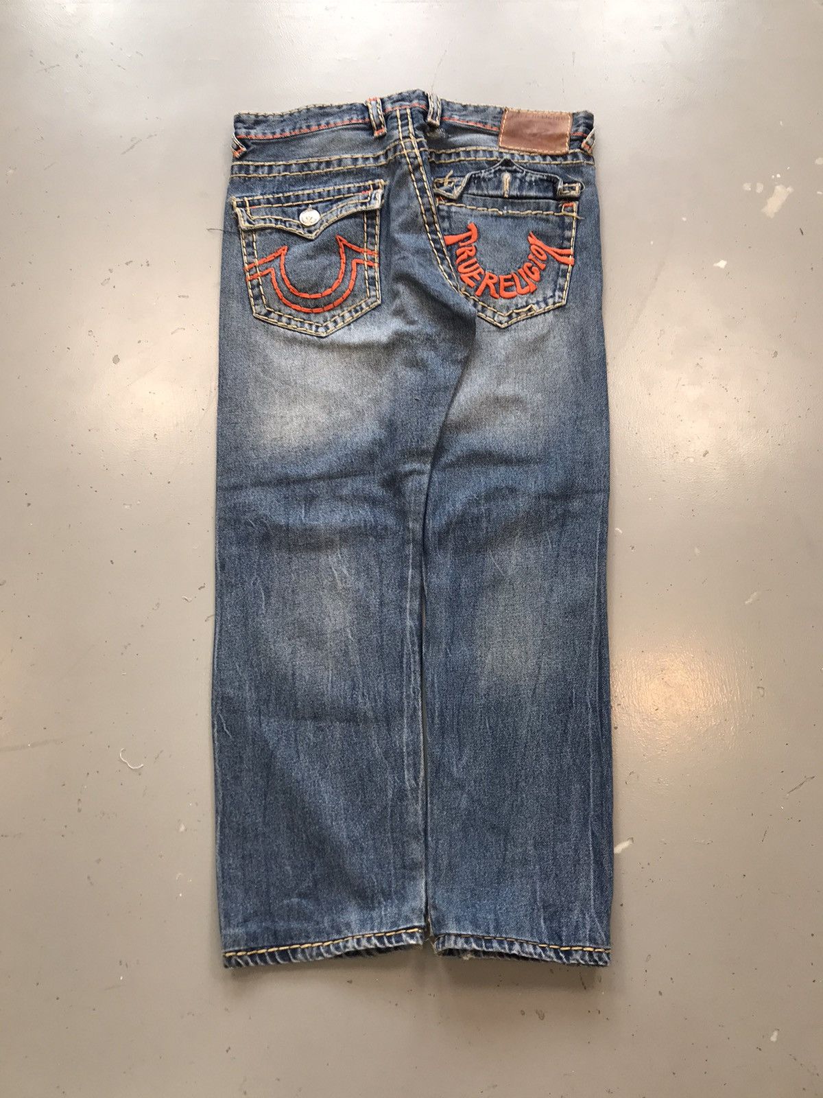Rock Revival Vintage true religion double stitch bootcut denim Size US 36 / EU 52 - 1 Thumbnail