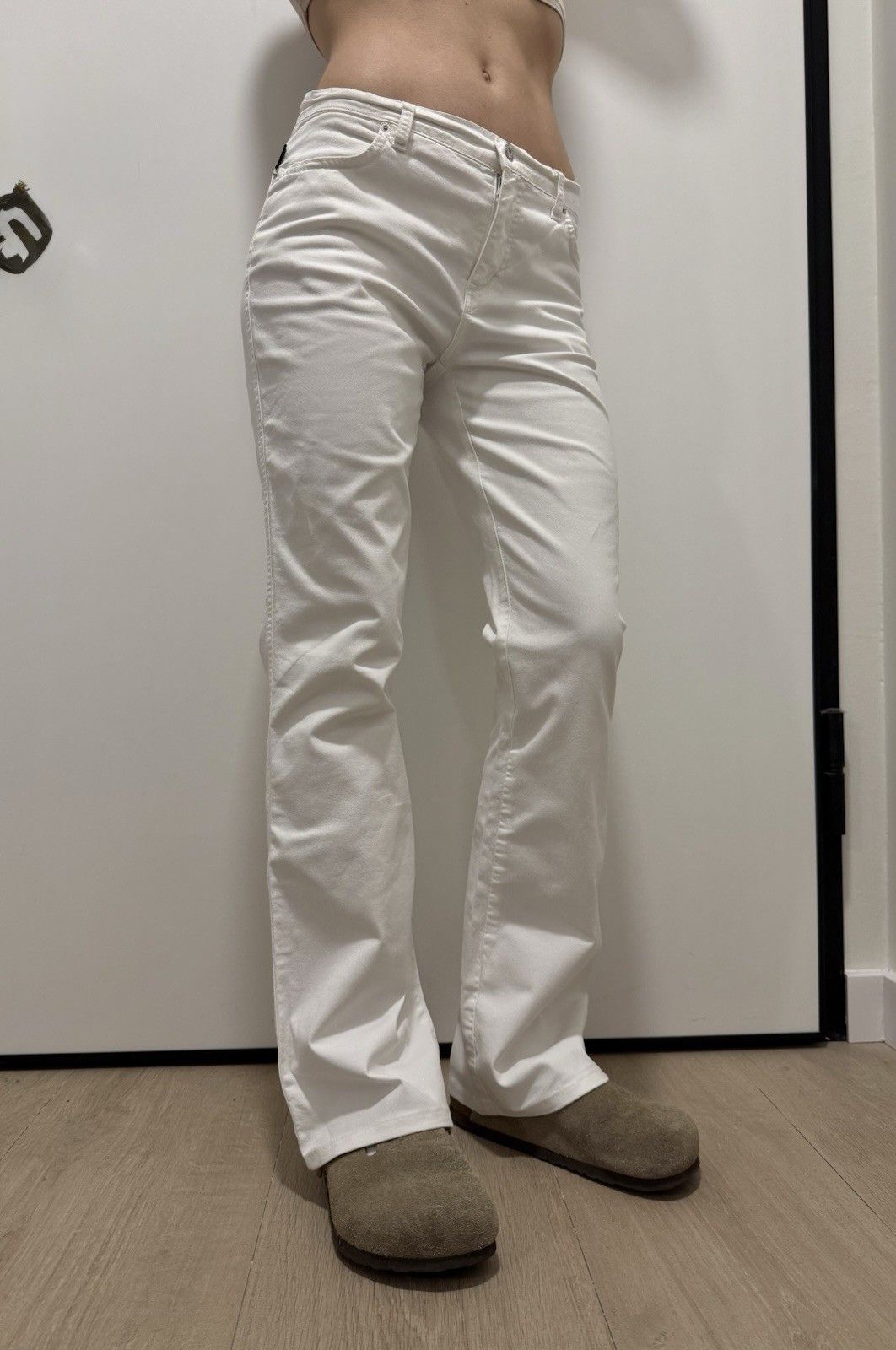 Moschino DDP Moschino Jeans Vintage Flared Pants Mid Rise Size 29 Size 24" / US 00 / IT 34 - 5 Thumbnail