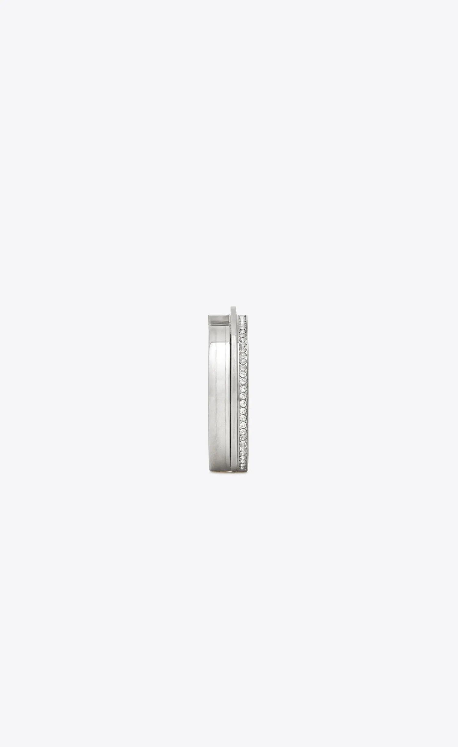 Saint Laurent Paris o1s1wg110325 Size: L /713163Cosmic Rhinestone Cuff Bracelet Size ONE SIZE - 4 Thumbnail