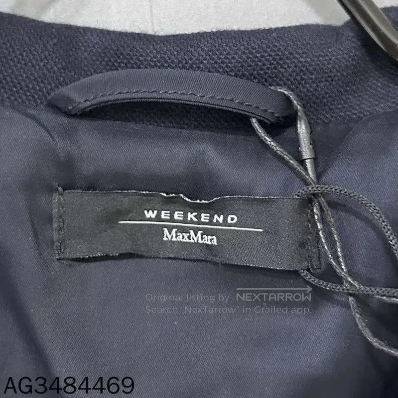 Max Mara MaxMara Navy Blue Women's Coat . Size S / US 4 / IT 40 - 4 Thumbnail