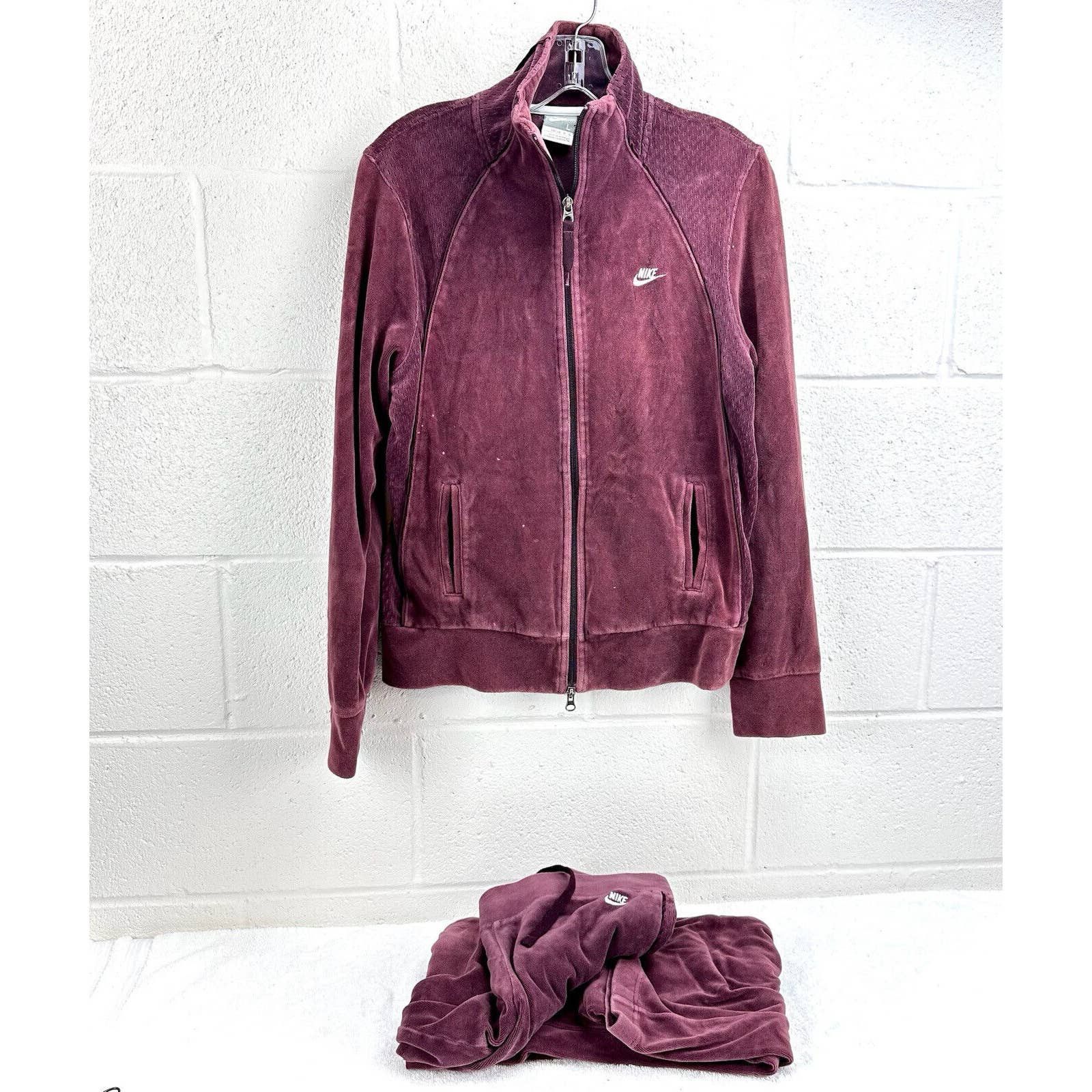 velour joggers nike