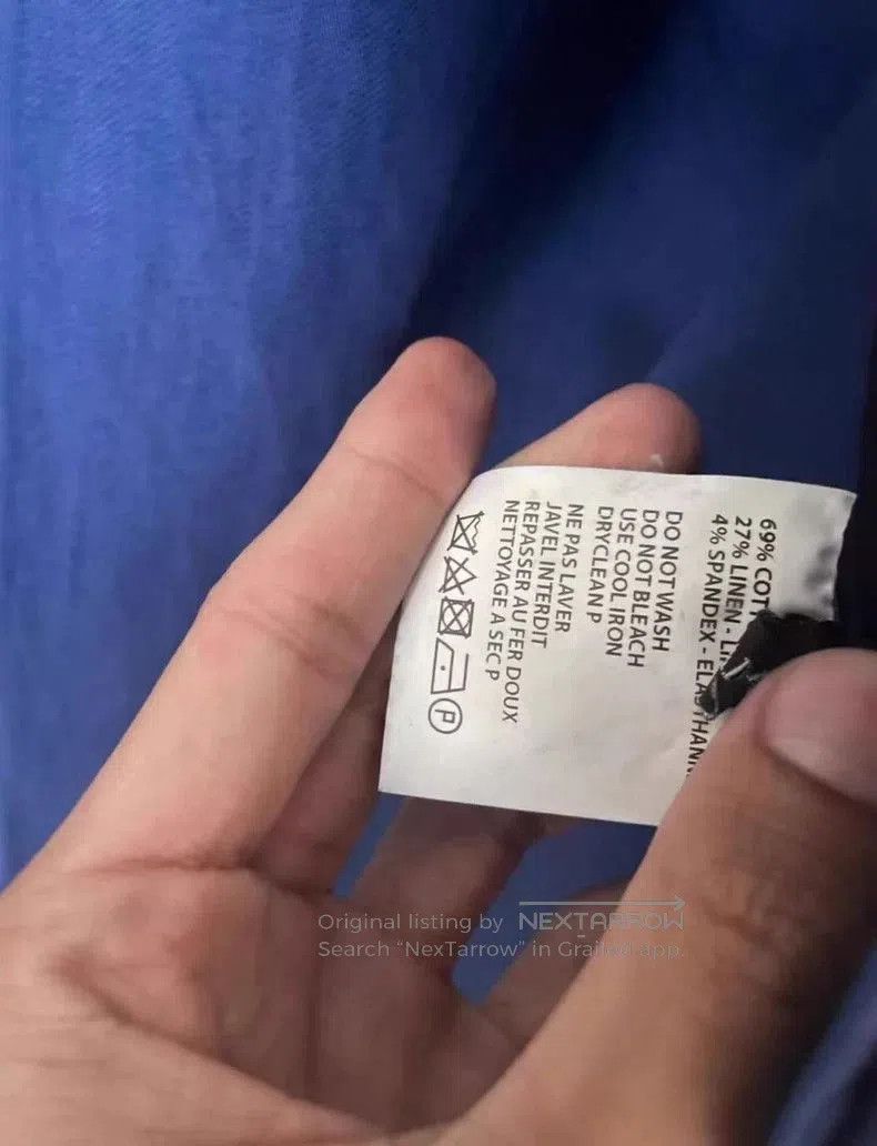 Haider Ackermann Haider Ackermann Blue Cargo Trench Coat. Size US S / EU 44-46 / 1 - 6 Thumbnail