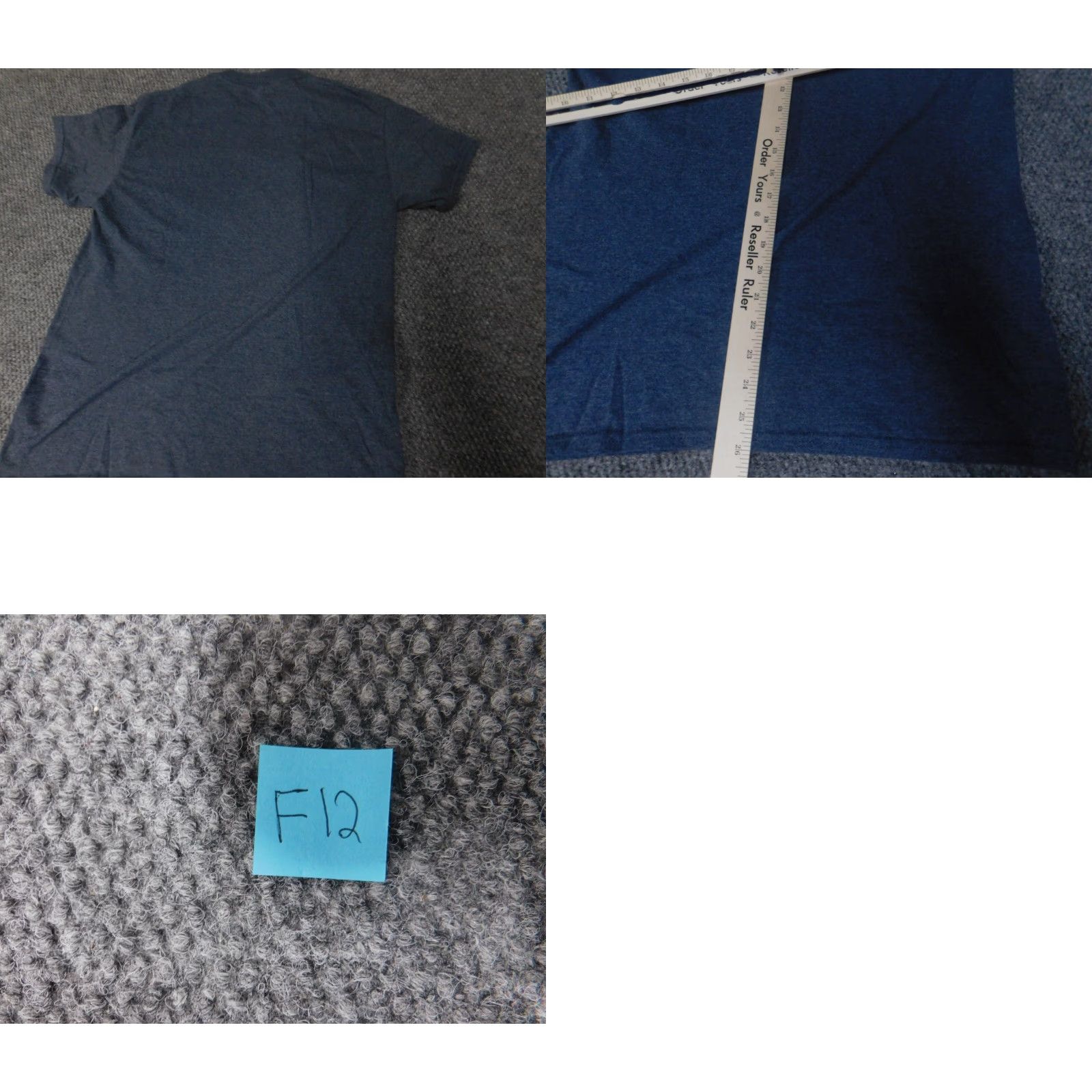 Gildan Gildan T-Shirt Shirt New orleans Mens Small Blue Bourbon Street Cotton Short Sleeve Crew Neck Logo Breathable Regular Men Size US S / EU 44-46 / 1 - 8 Thumbnail