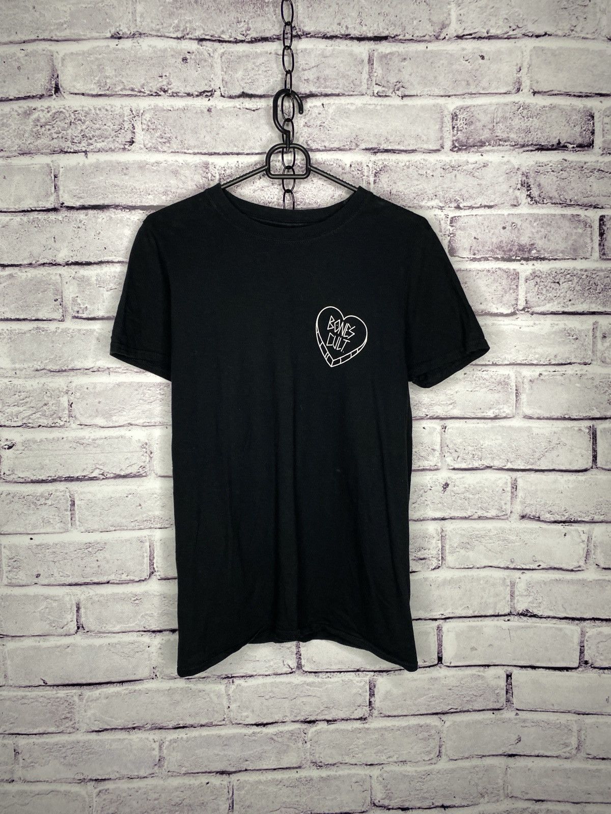 Band Tees Men’s T-Shirt Rock Band Bones Cult Skeleton Logo Tee Size US S / EU 44-46 / 1 - 1 Thumbnail
